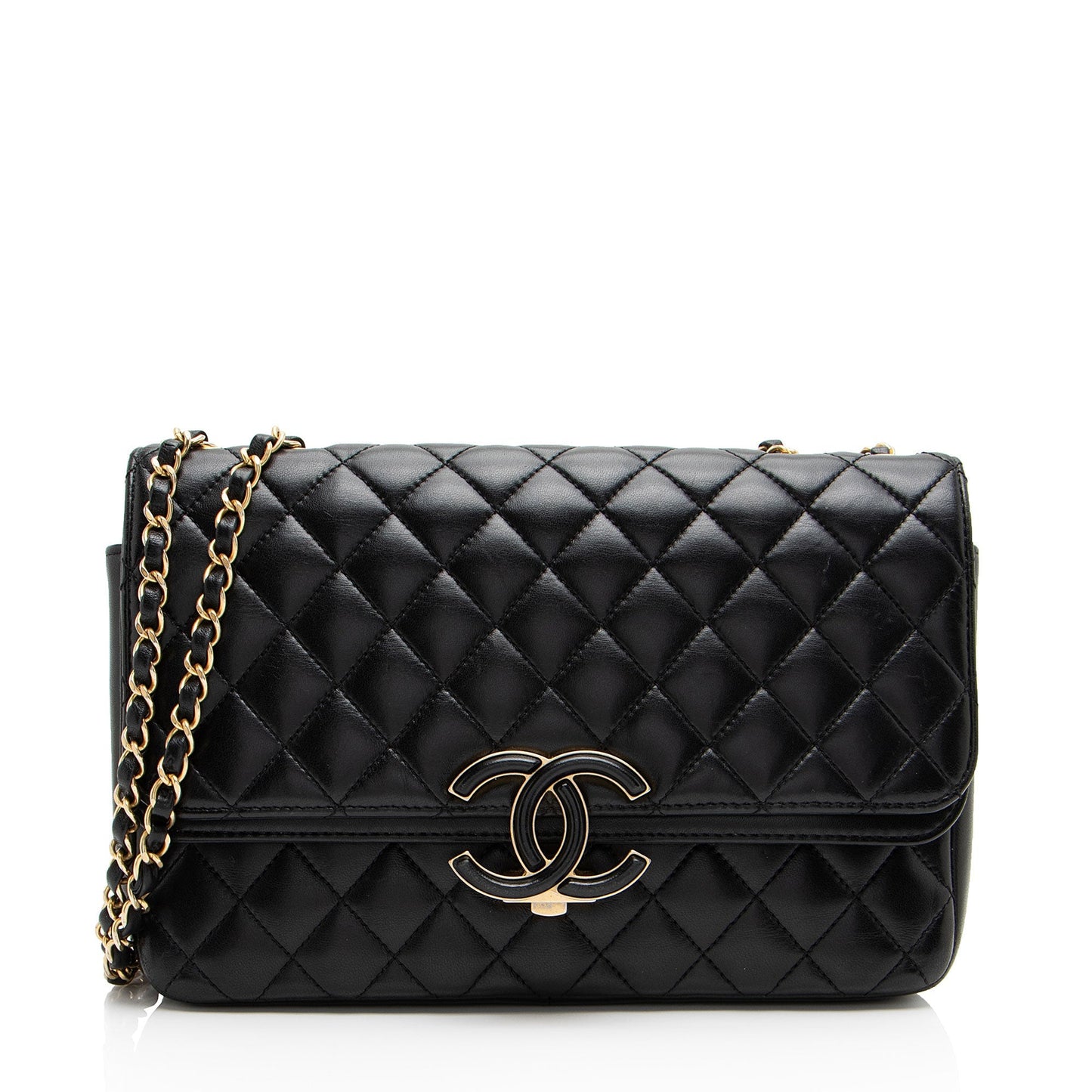 Chanel Lambskin CC Chic Flap SHF-JgVtpv Shoulder Bag