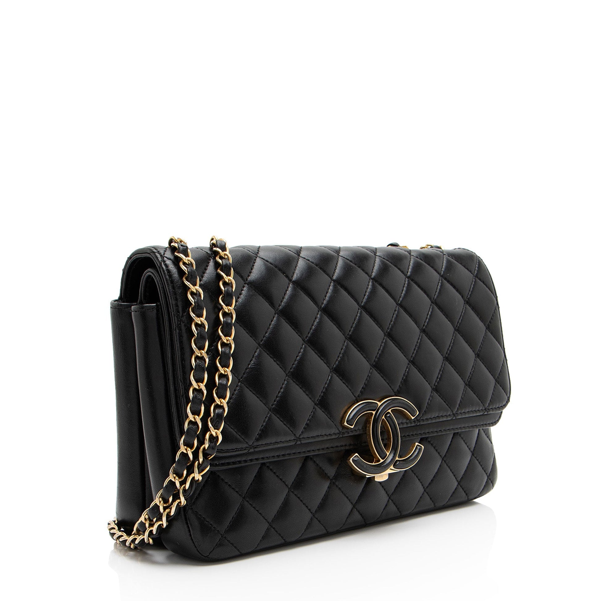 Chanel Lambskin CC Chic Flap SHF-JgVtpv Shoulder Bag