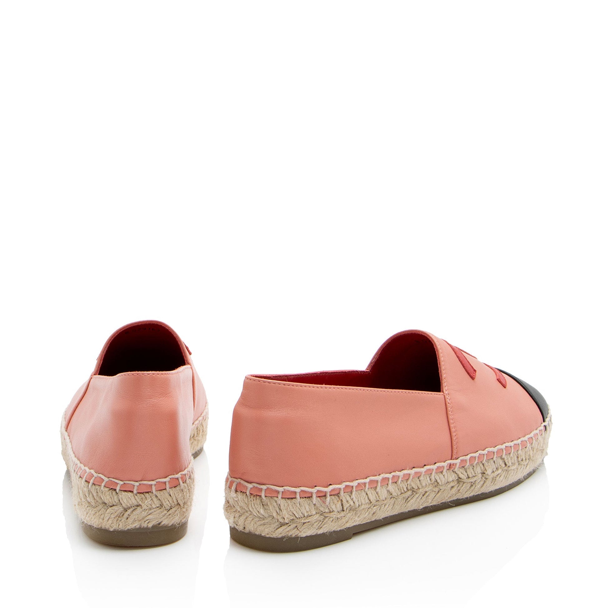 Chanel Lambskin CC Espadrilles Handbag 5
