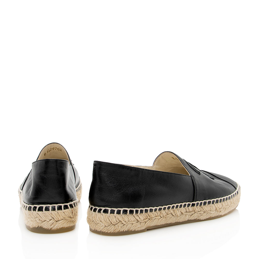 Chanel Lambskin CC Espadrilles Handbag