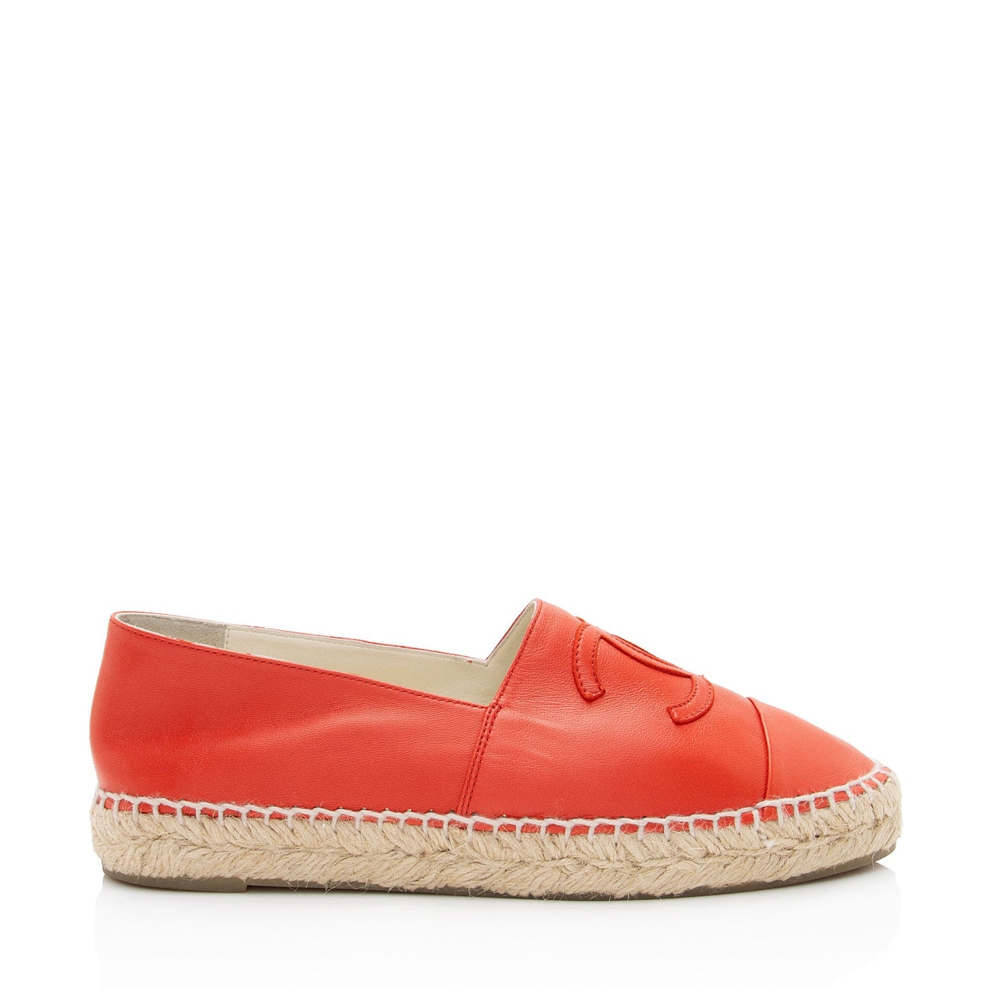 Chanel Lambskin CC Espadrilles Handbag 4