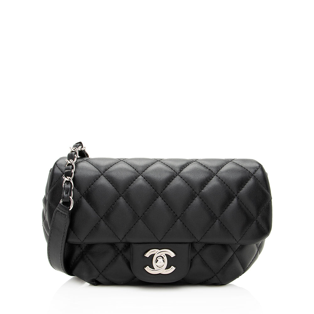 Chanel Lambskin CC Flap Belt SHF