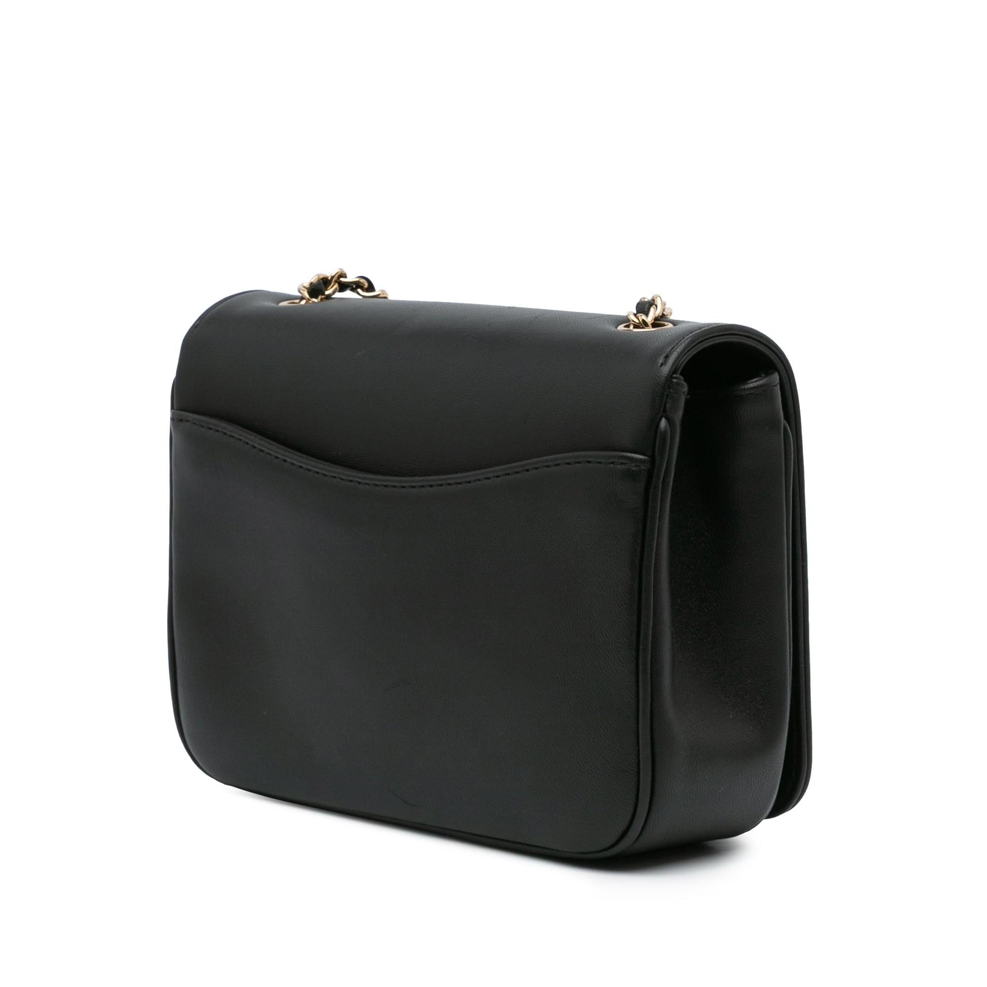 Chanel Lambskin CC Mania Flap Handbag Mania Flap
