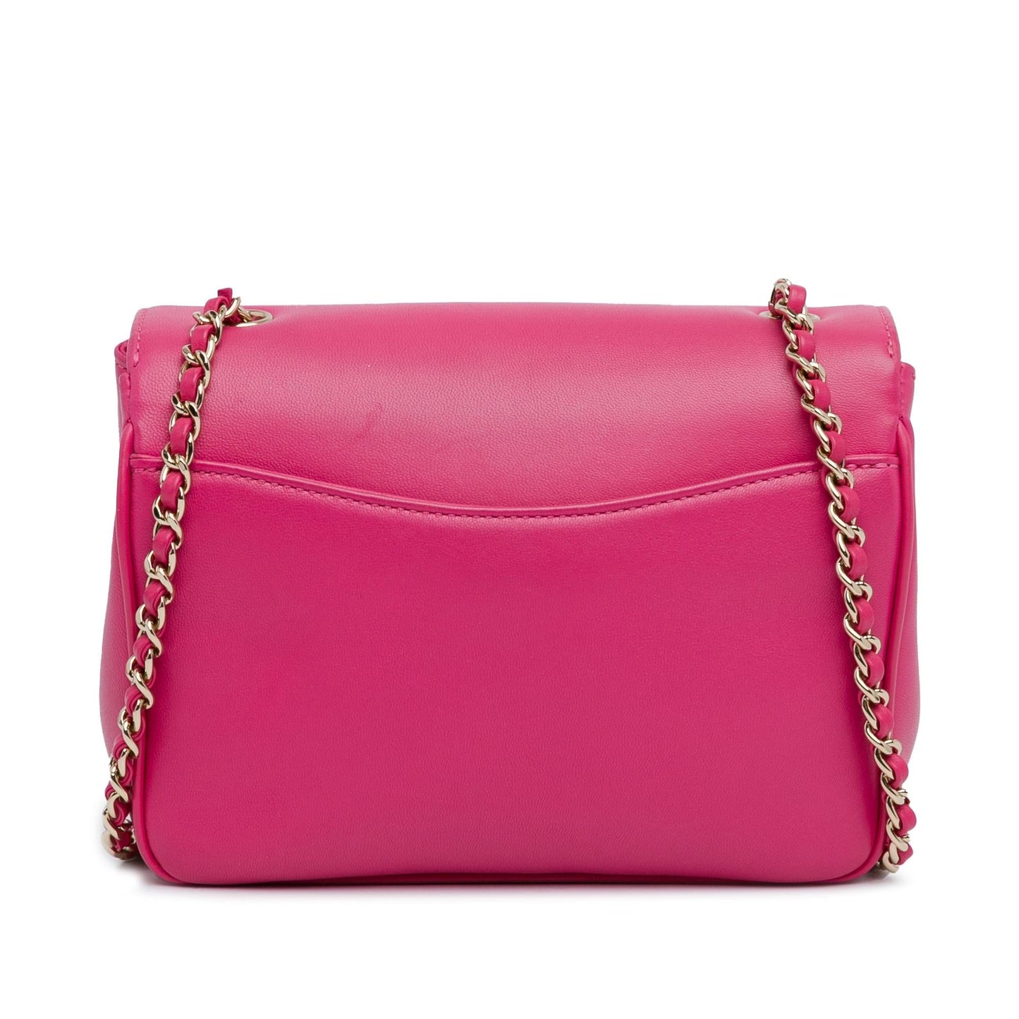 Chanel Lambskin CC Mania Flap Handbag Flap 1