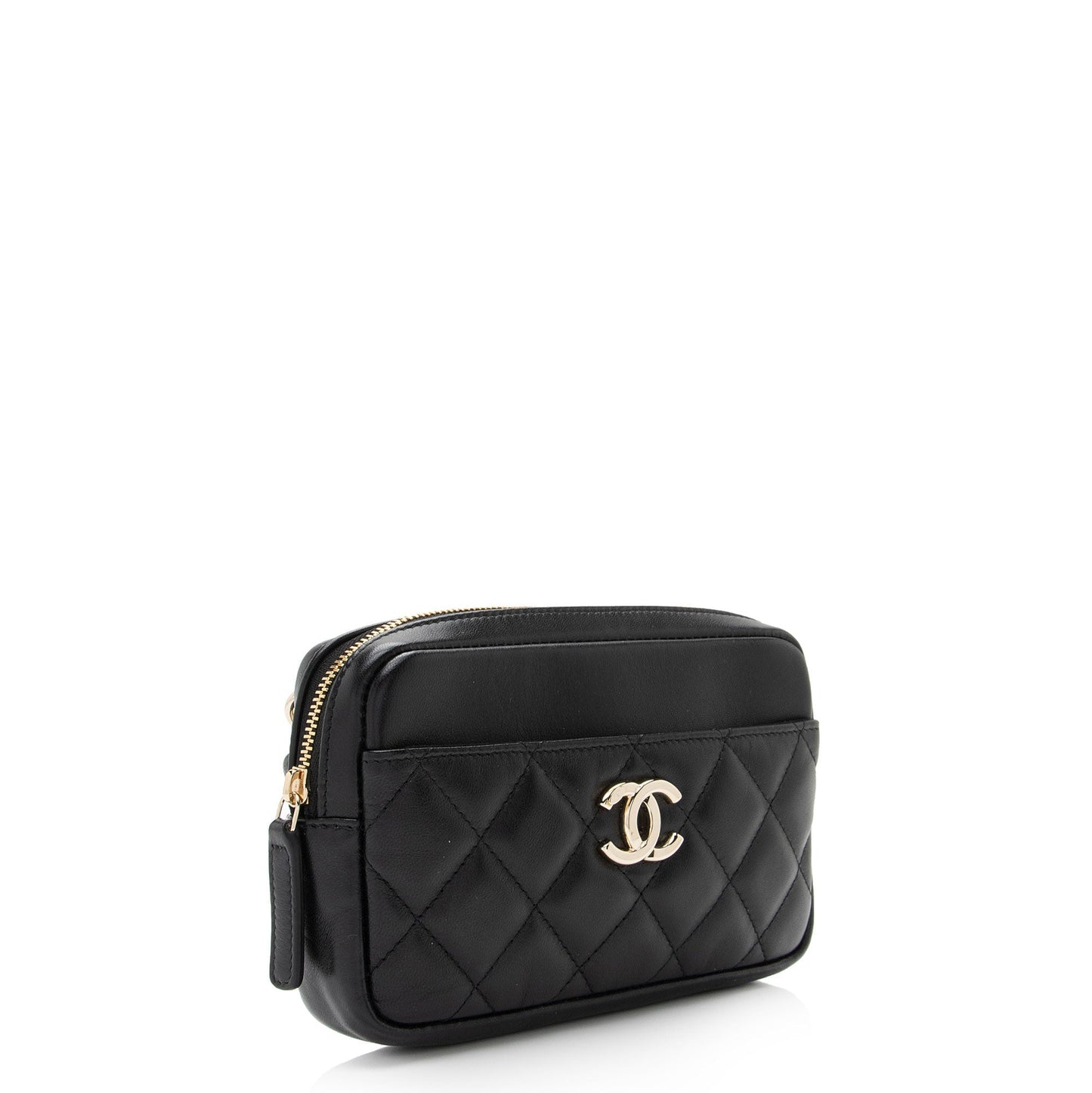 Chanel Lambskin CC Waist SHF-J8Mgx7 Handbag