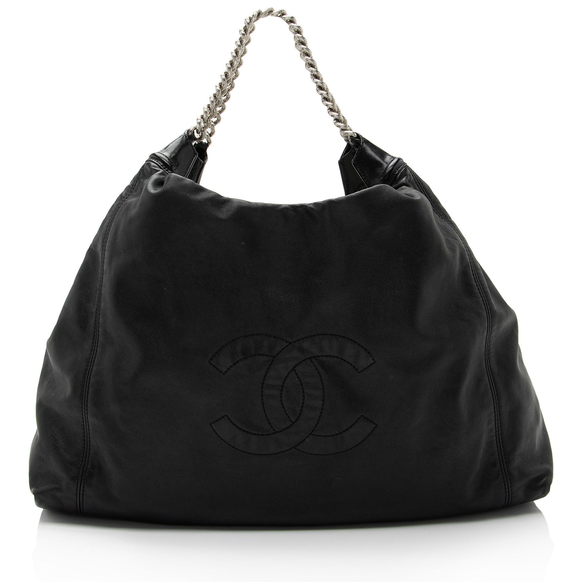 Chanel Lambskin CC Rodeo Drive Hobo SHF-ULb6LJ Shoulder Bag