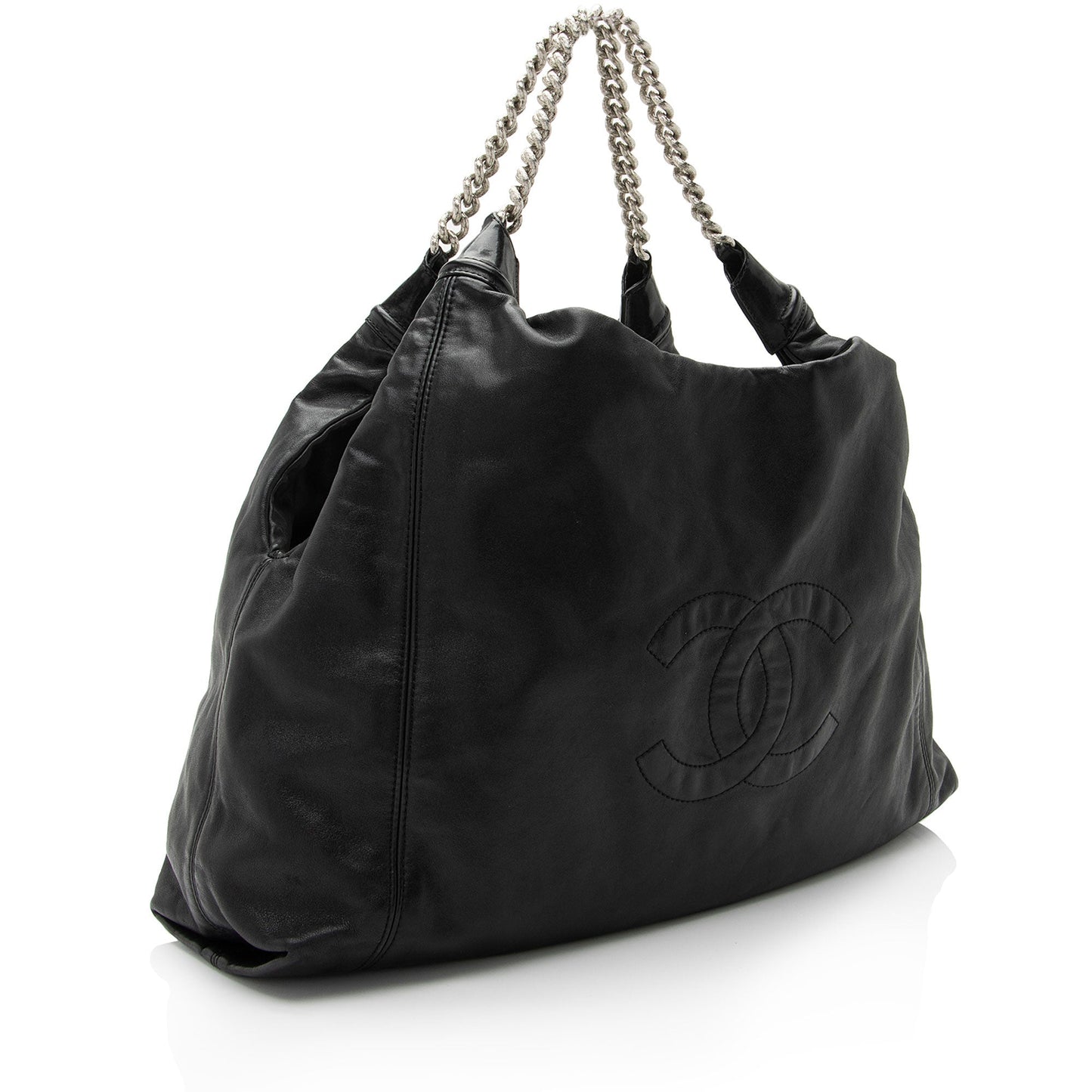 Chanel Lambskin CC Rodeo Drive Hobo SHF-ULb6LJ Shoulder Bag