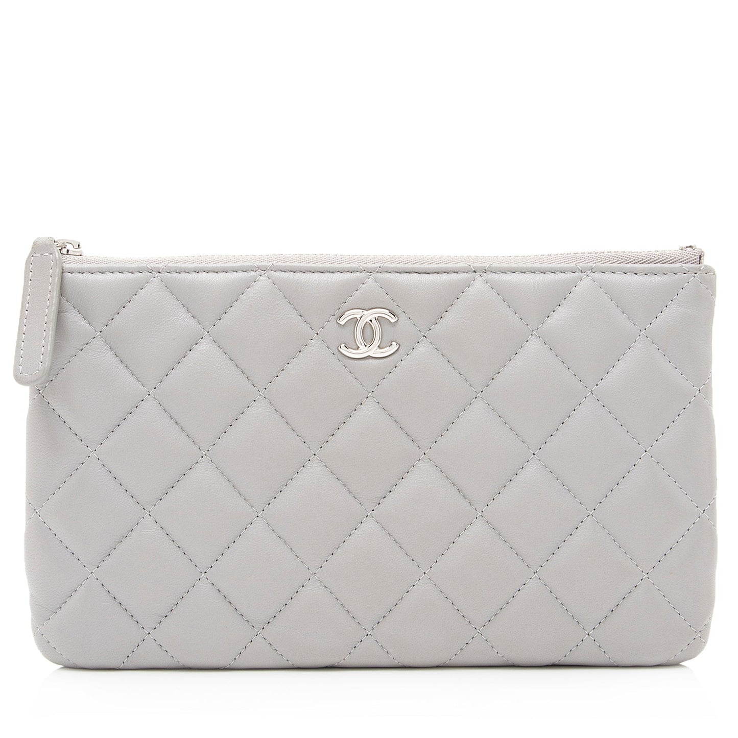 Chanel Lambskin CC Zipped SHF Small Handbag
