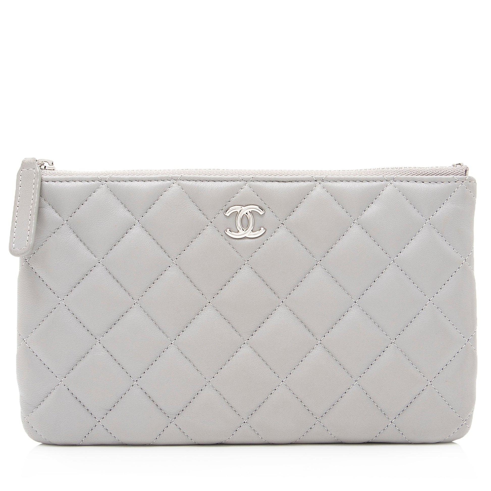 Chanel Lambskin CC Zipped SHF Small Handbag