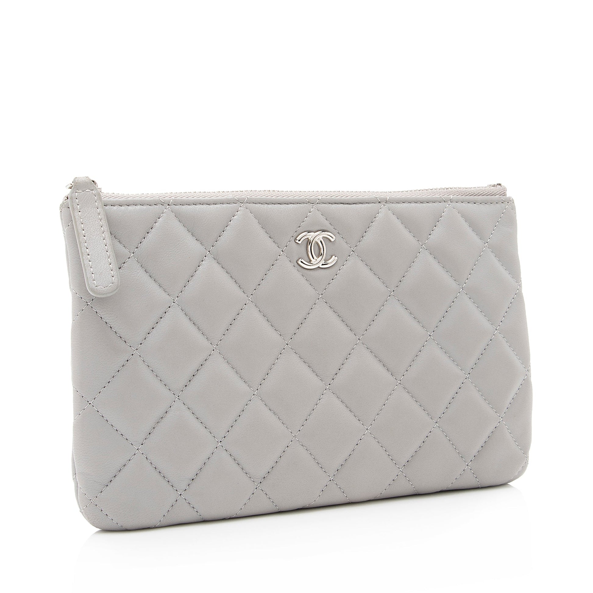 Chanel Lambskin CC Zipped SHF Small Handbag