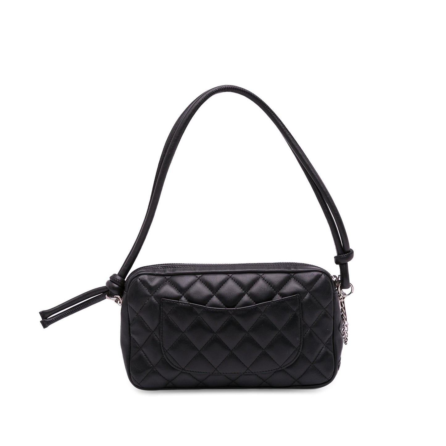Chanel Lambskin Cambon Ligne Pochette SHG-XtFtOk Clutch Bag