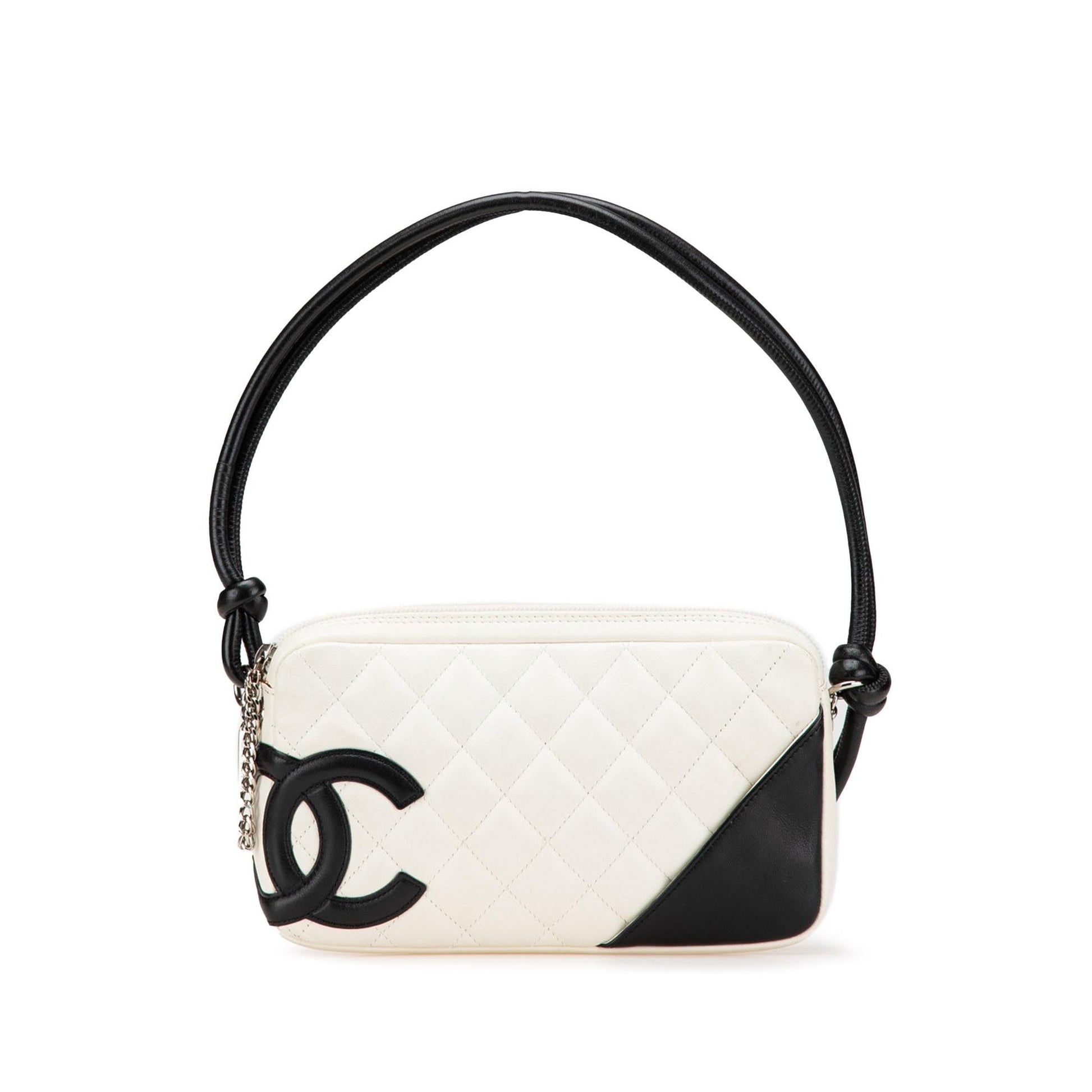 Chanel Lambskin Cambon Ligne Pochette Clutch Bag Pochette 1
