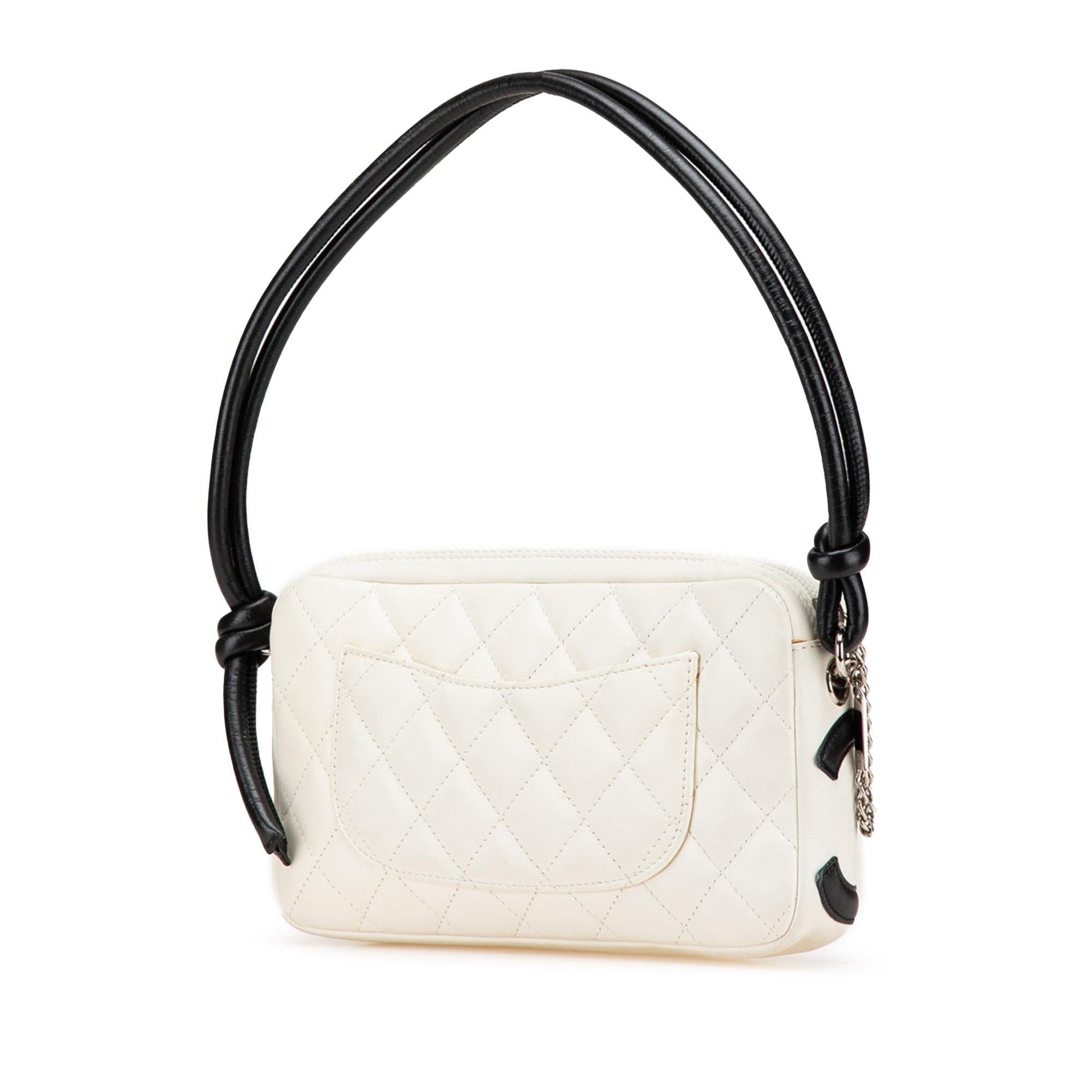 Chanel Lambskin Cambon Ligne Pochette Clutch Bag Pochette 1