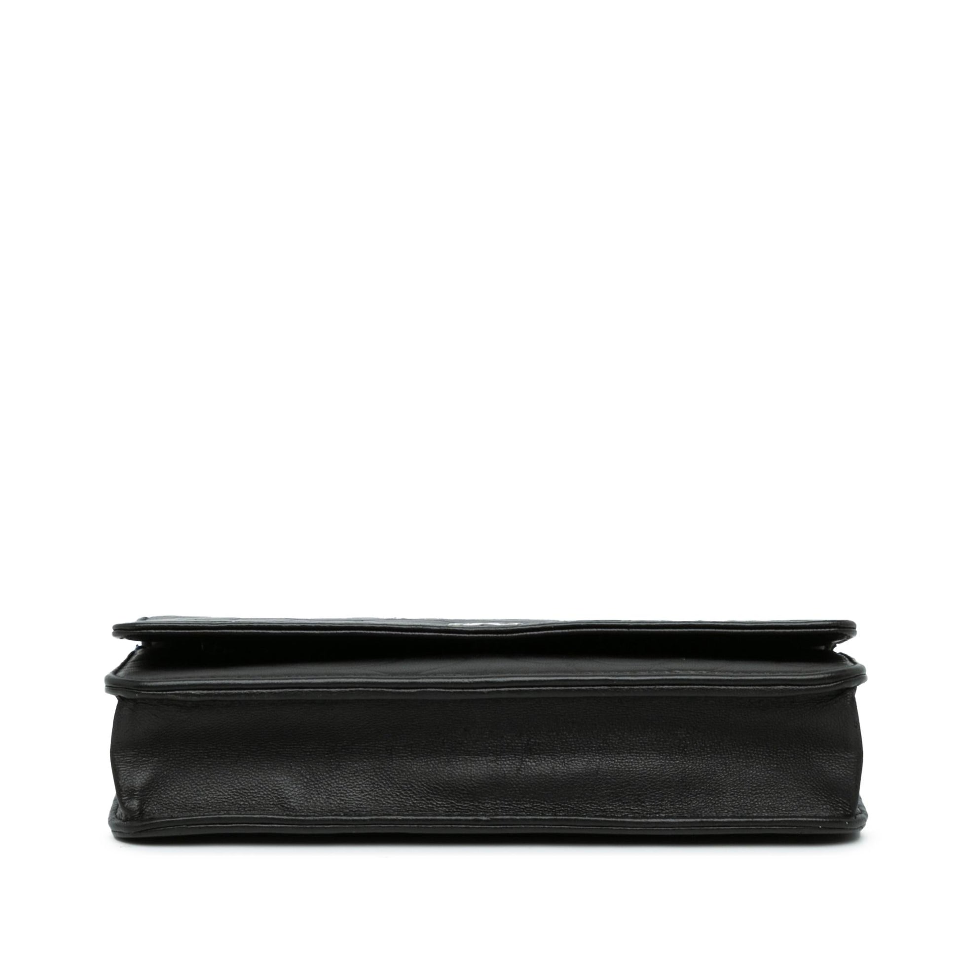 Chanel Lambskin Camellia Embossed On SHG-zvZjrf Wallet Case