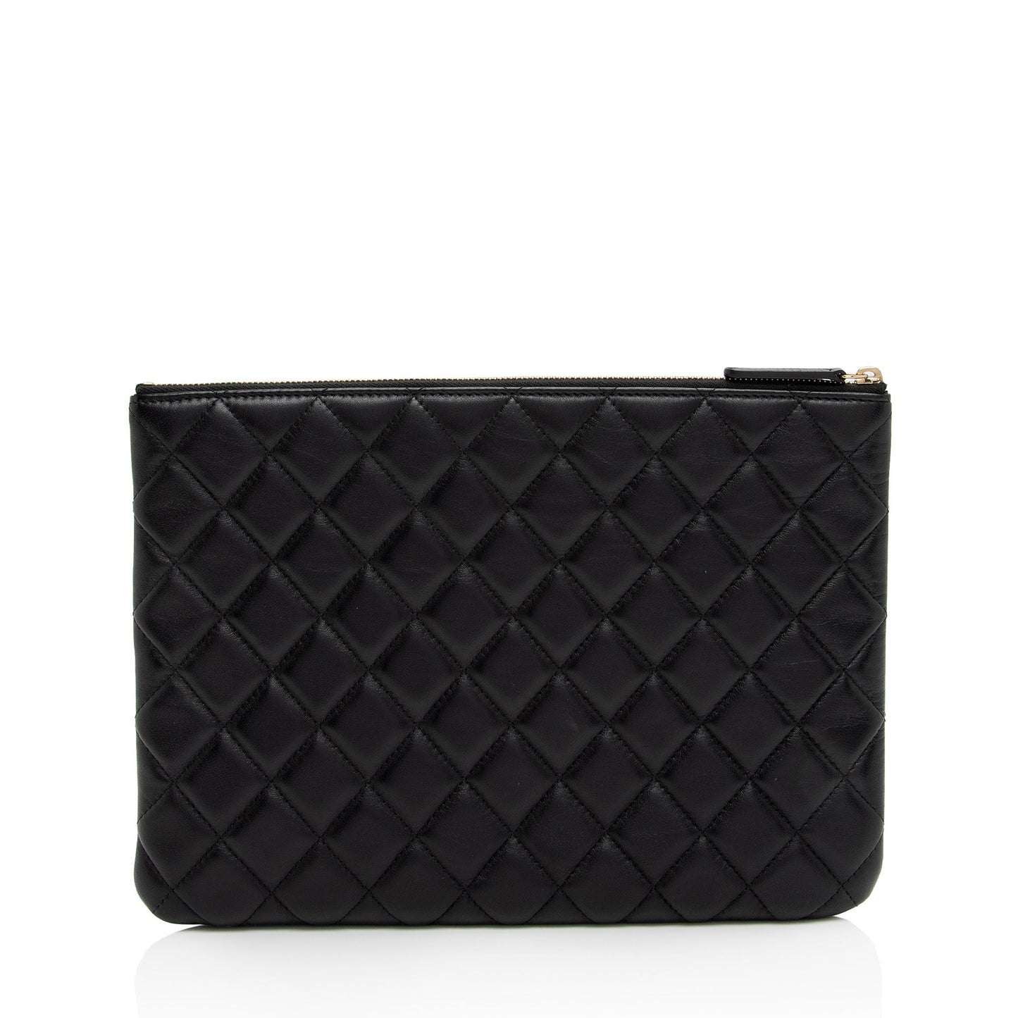 Chanel Lambskin Camellia O- SHF-mX1U89 Handbag