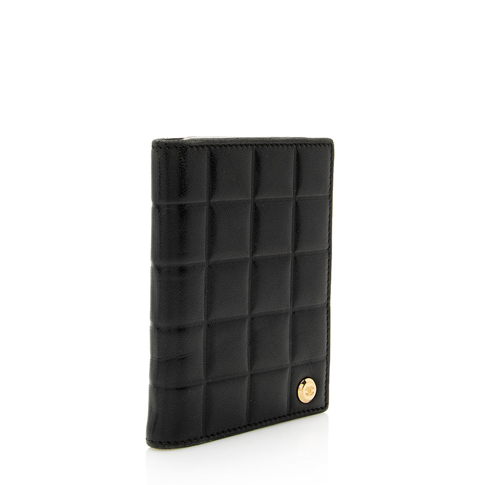 Chanel Lambskin Chocolate Bar Photo Holder - Handbag