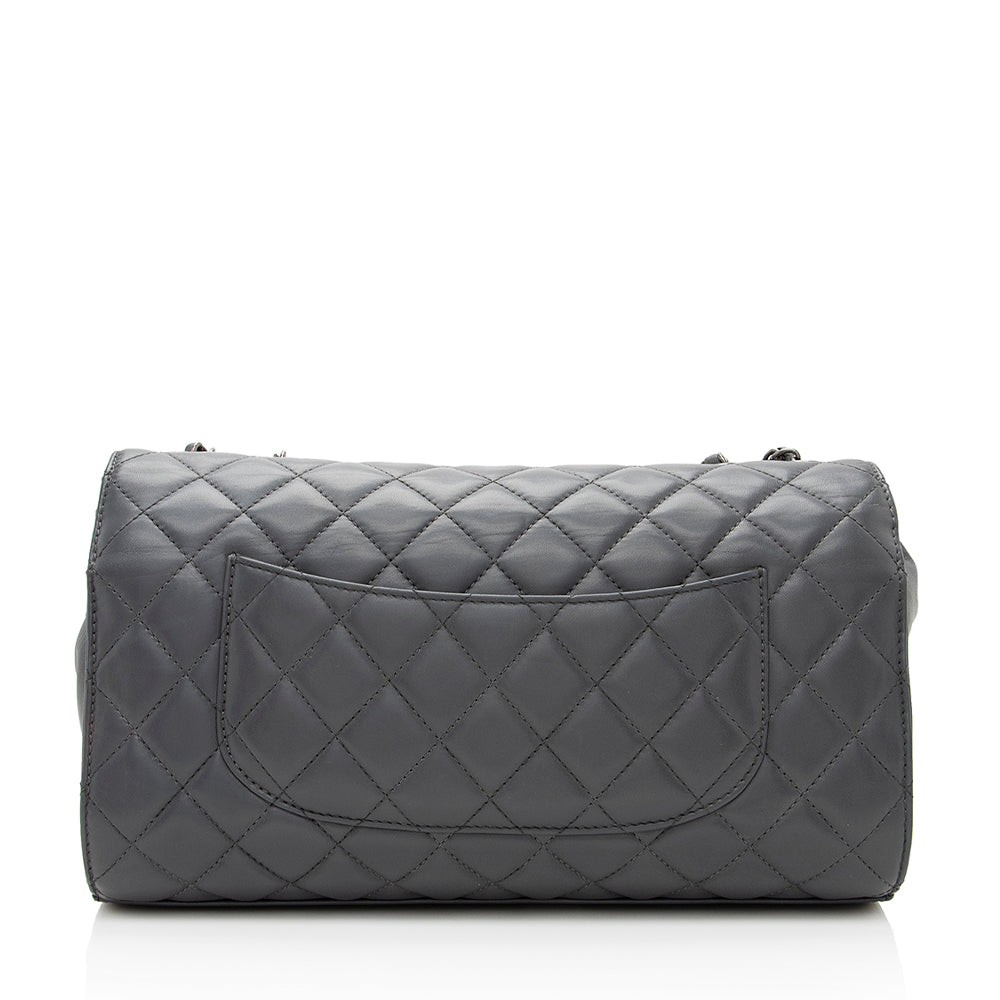 Chanel Lambskin Classic Drawstring Shopper Flap - Jewelry