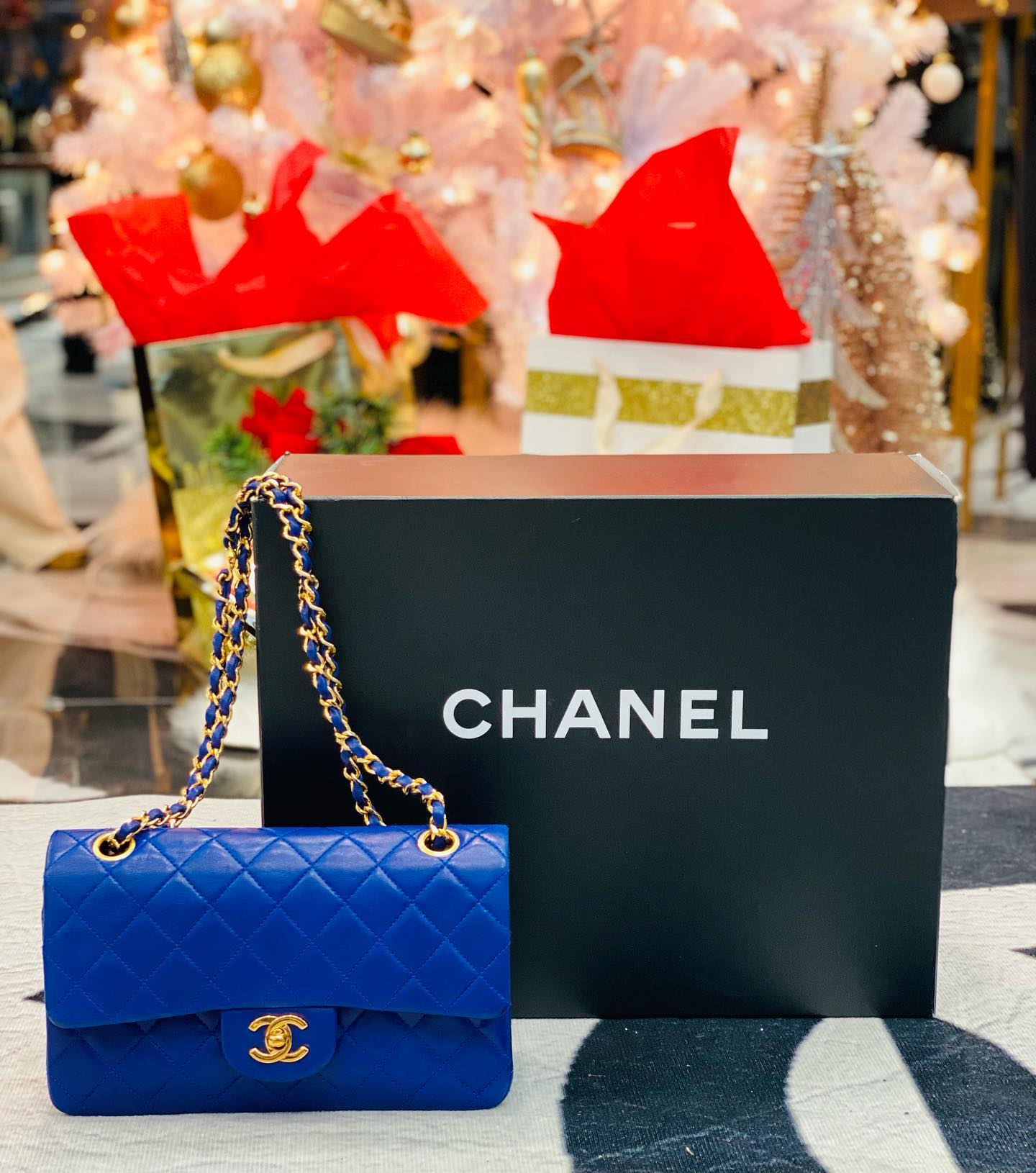 Chanel Classic Quilted Lambskin Flap Shoulder Bag