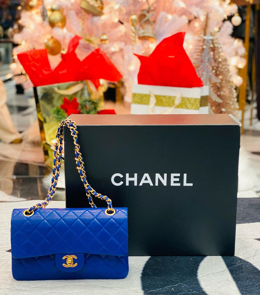 Chanel Classic Quilted Lambskin Flap Shoulder Bag