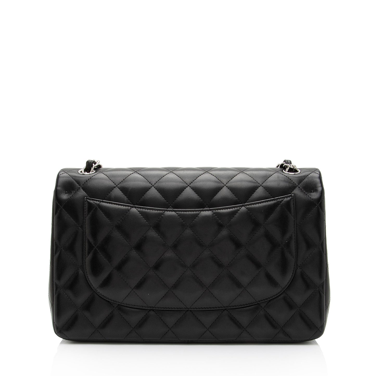 Chanel Lambskin Classic Jumbo Double Flap SHF-uoXjxo Shoulder Bag