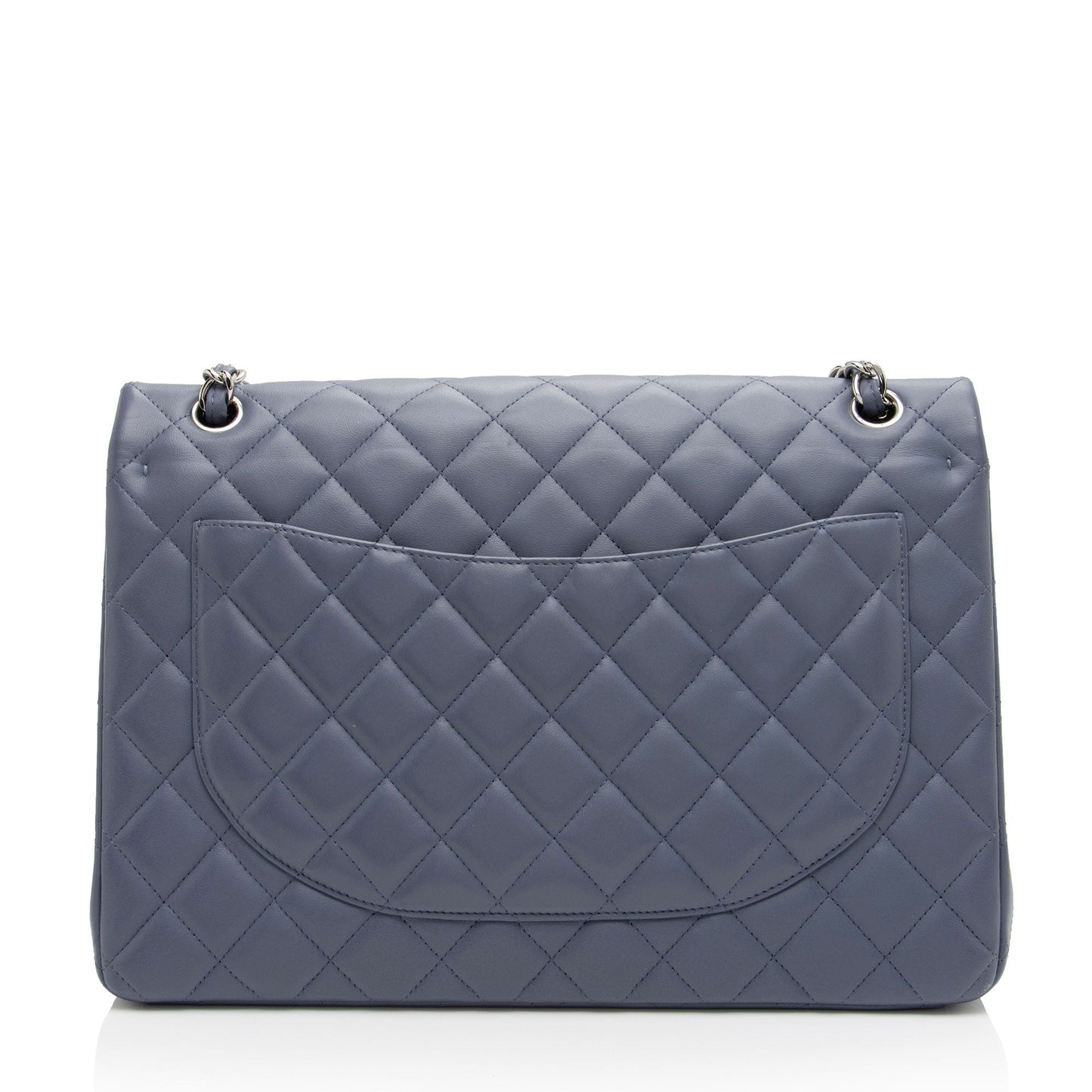 Chanel Lambskin Classic Maxi Double Flap SHF-mATEJl Shoulder Bag
