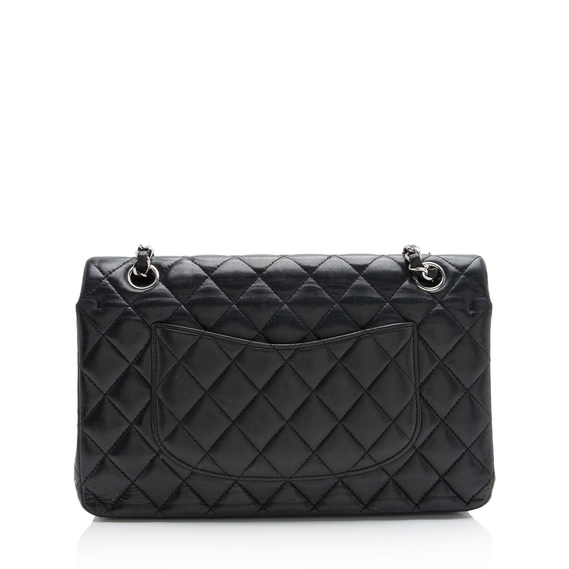 Chanel Lambskin Classic Double Flap SHF-FMZc1r Shoulder Bag