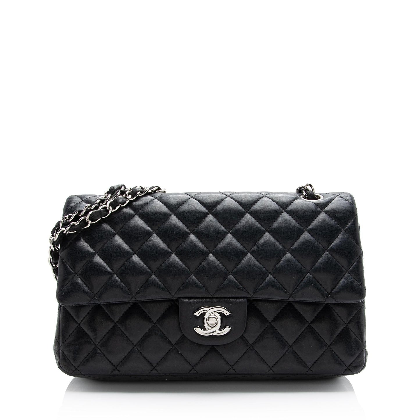 Chanel Lambskin Classic Double Flap SHF-FMZc1r Shoulder Bag