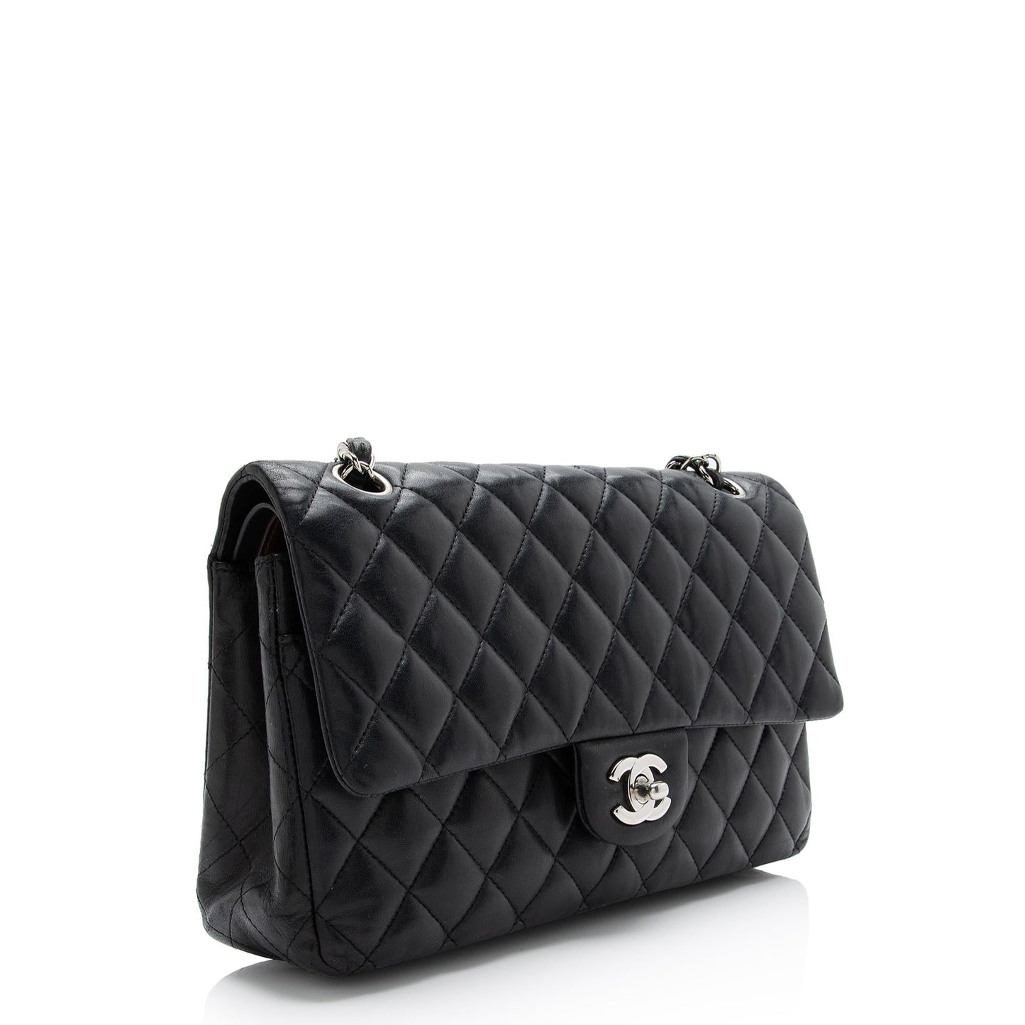 Chanel Lambskin Classic Double Flap SHF-FMZc1r Shoulder Bag