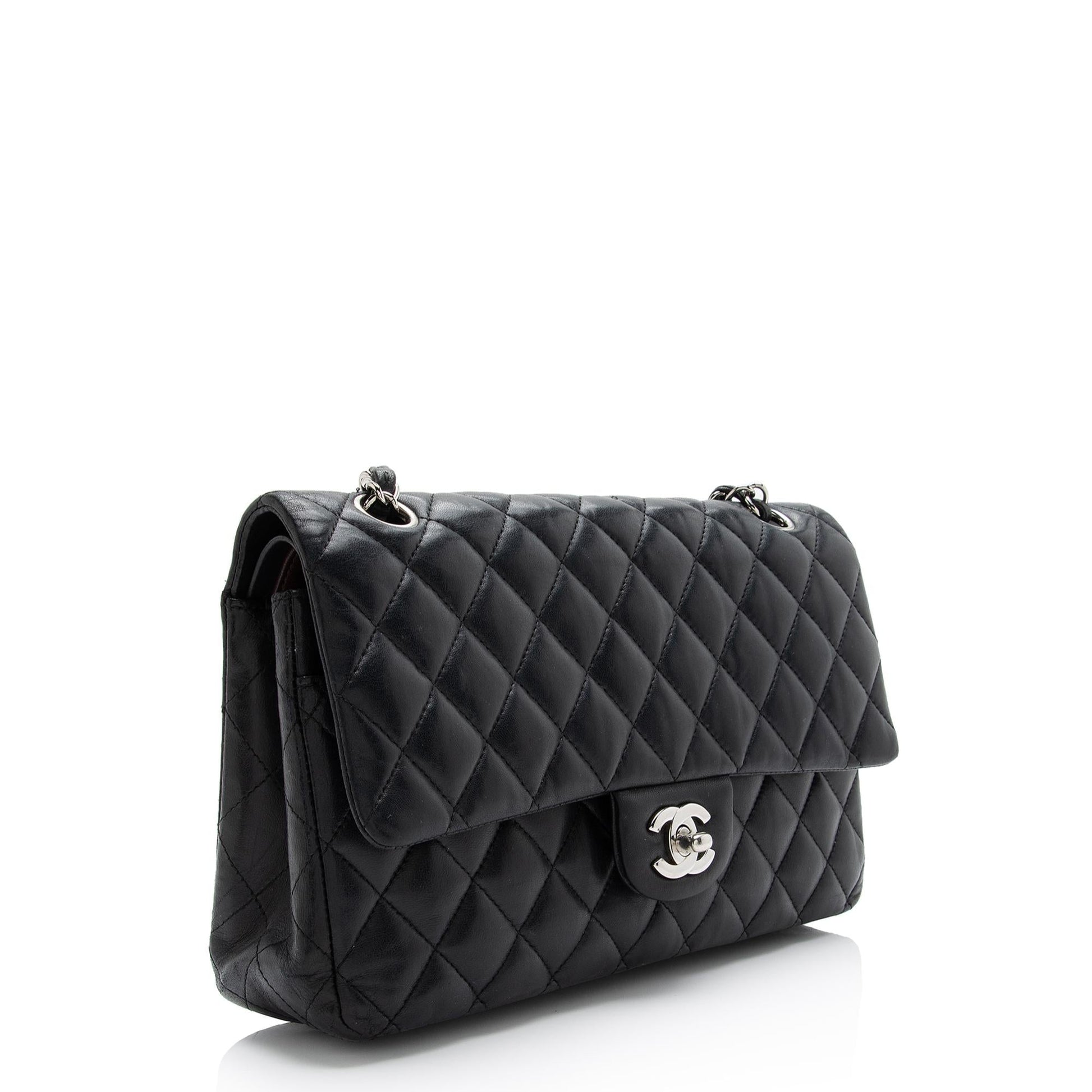 Chanel Lambskin Classic Double Flap SHF-FMZc1r Shoulder Bag