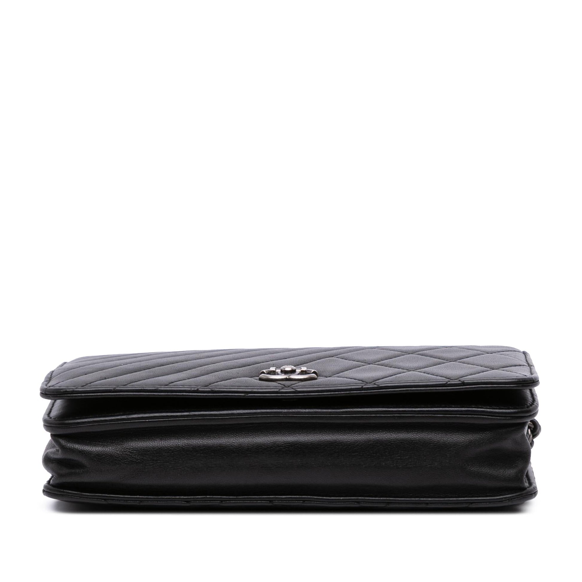 Chanel Lambskin Coco Boy On Wallet Case Chain 2