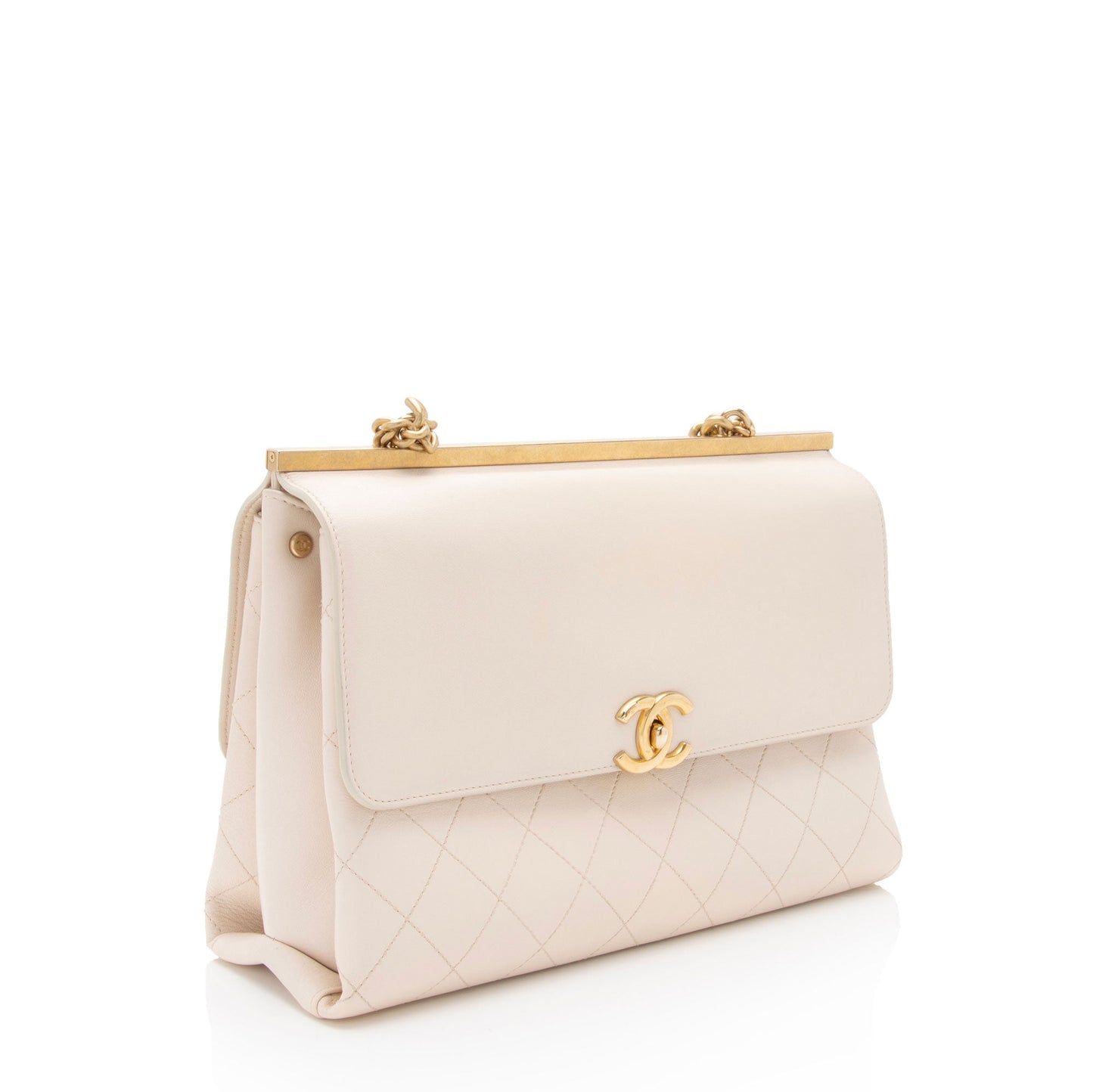 Chanel Lambskin Coco Lux Flap SHF-mhN1qb Shoulder Bag