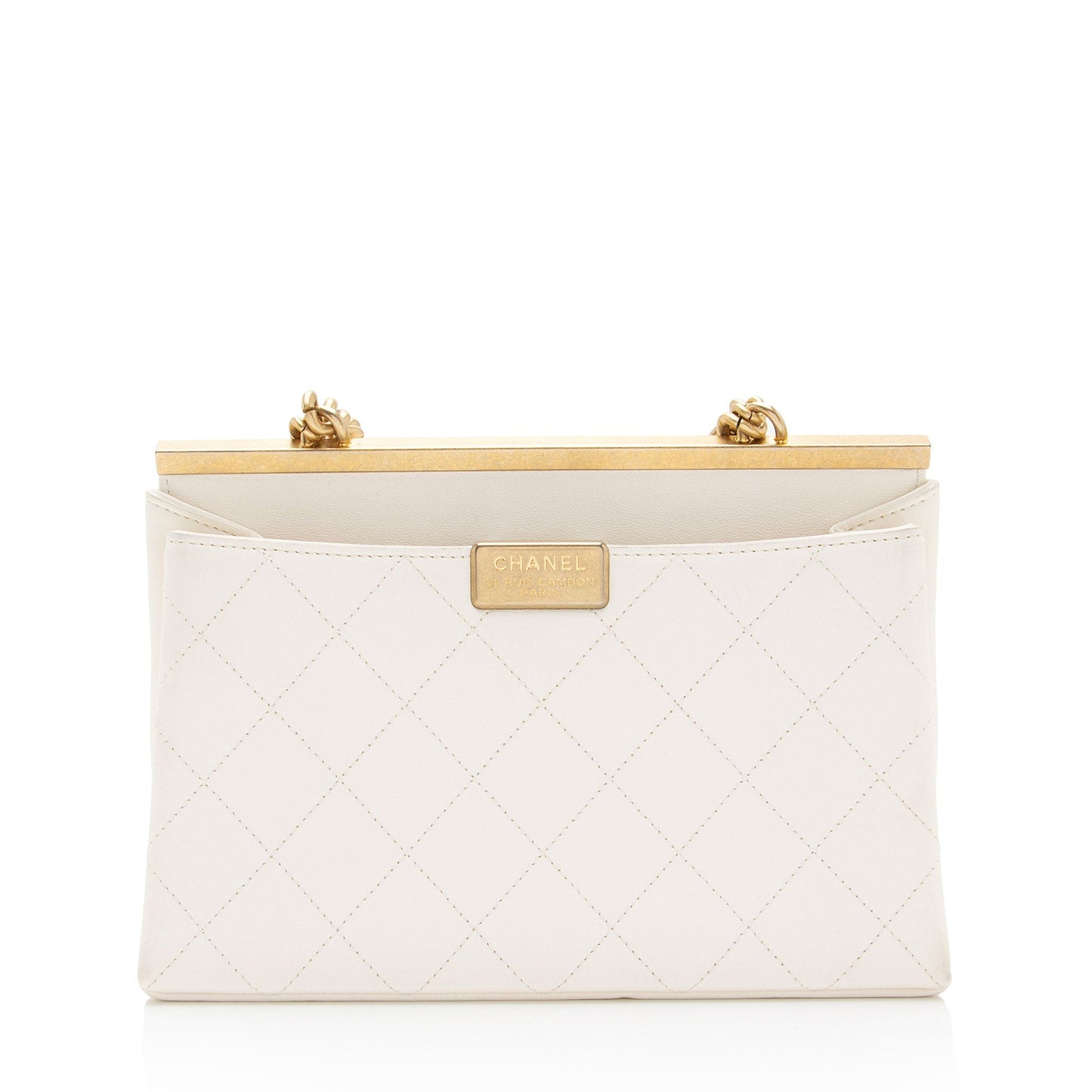 Chanel Lambskin Coco Lux Flap SHF-48E89g Small Shoulder Bag