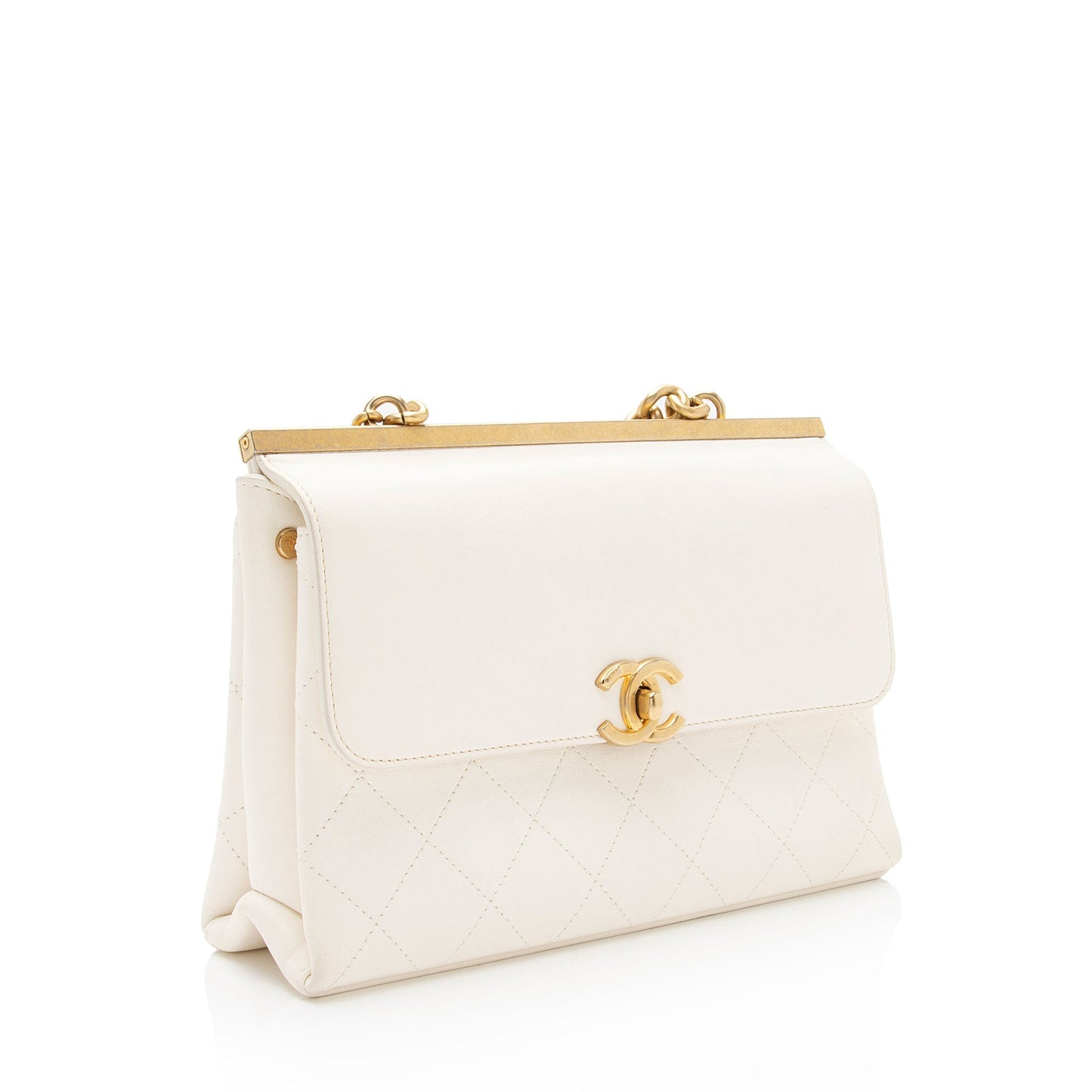 Chanel Lambskin Coco Lux Flap SHF-48E89g Small Shoulder Bag