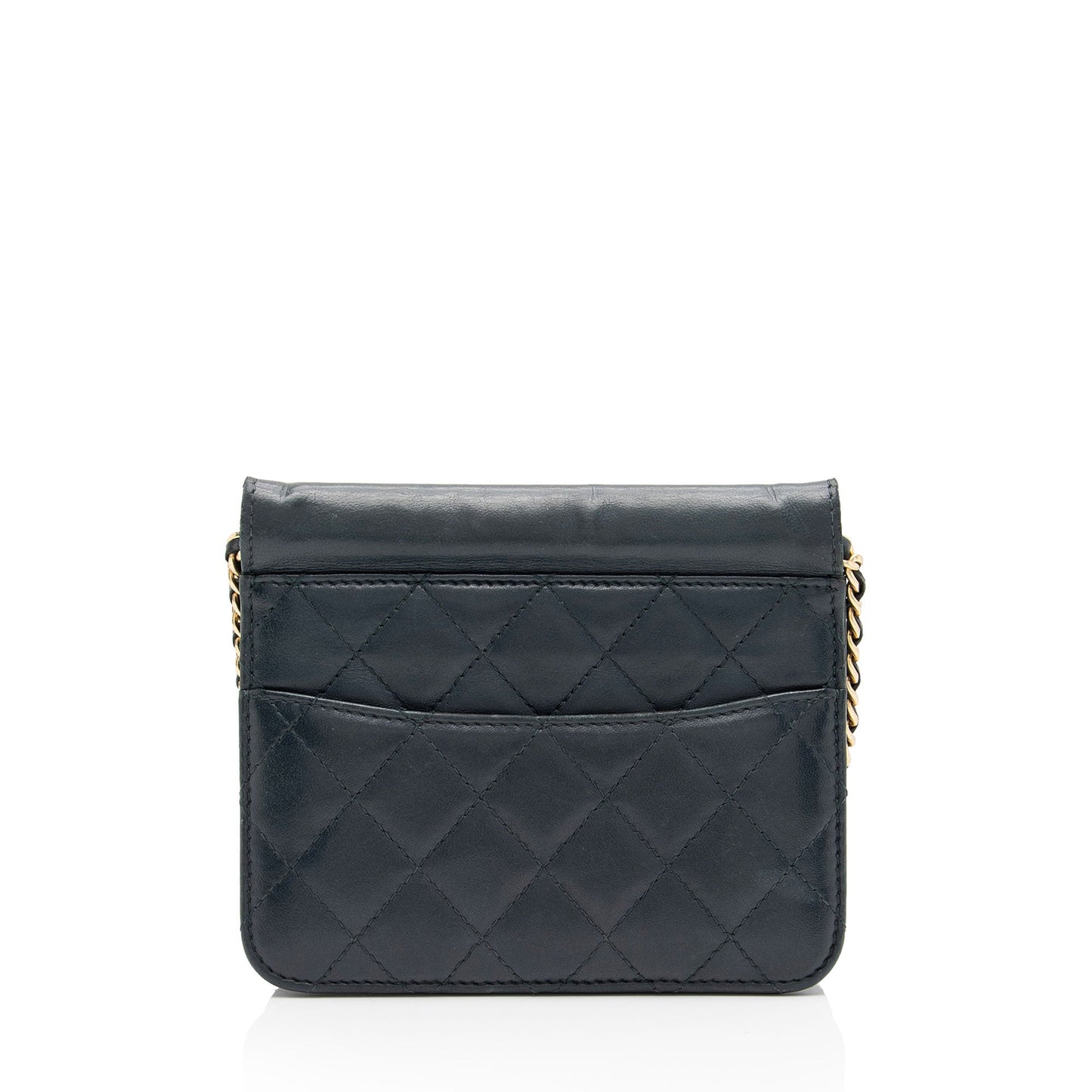 Chanel Lambskin Crossing Times Flap SHF-Tv2M1K Shoulder Bag