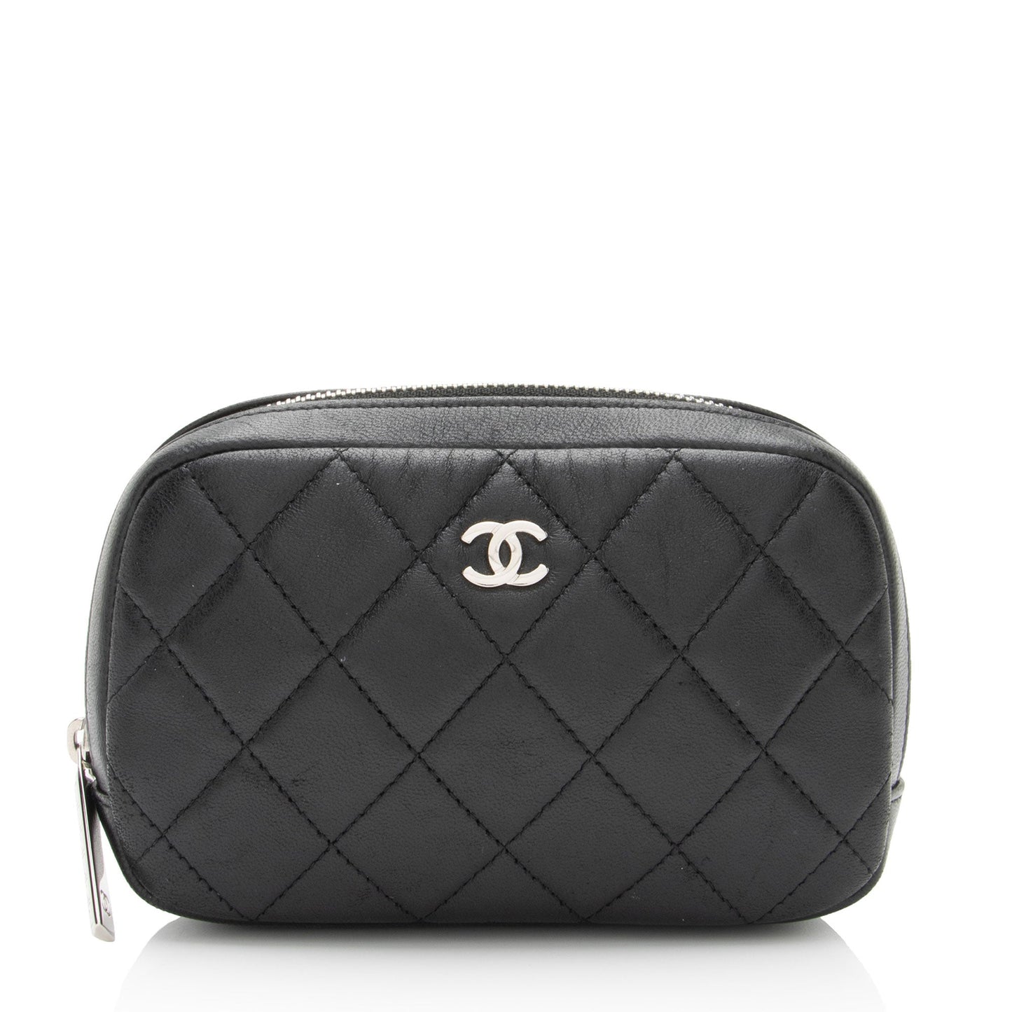 Chanel Lambskin Curvy Cosmetic SHF-bKQqBi Small Handbag