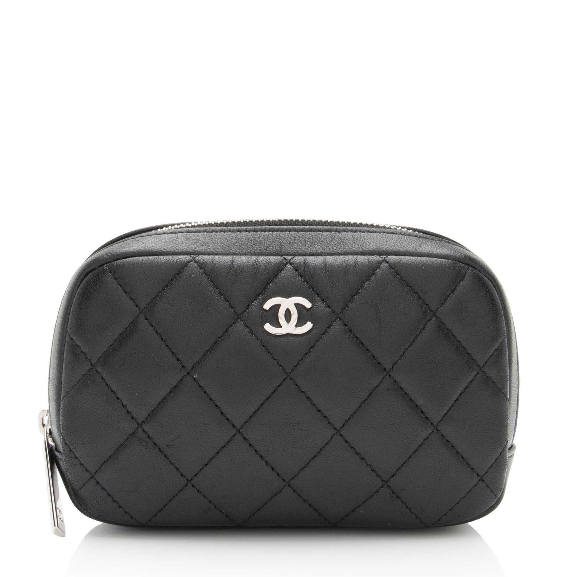 Chanel Lambskin Curvy Cosmetic SHF-bKQqBi Small Handbag