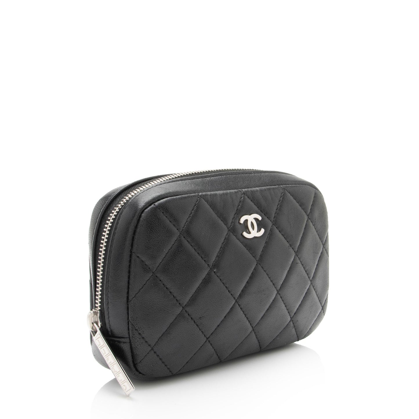 Chanel Lambskin Curvy Cosmetic SHF-bKQqBi Small Handbag
