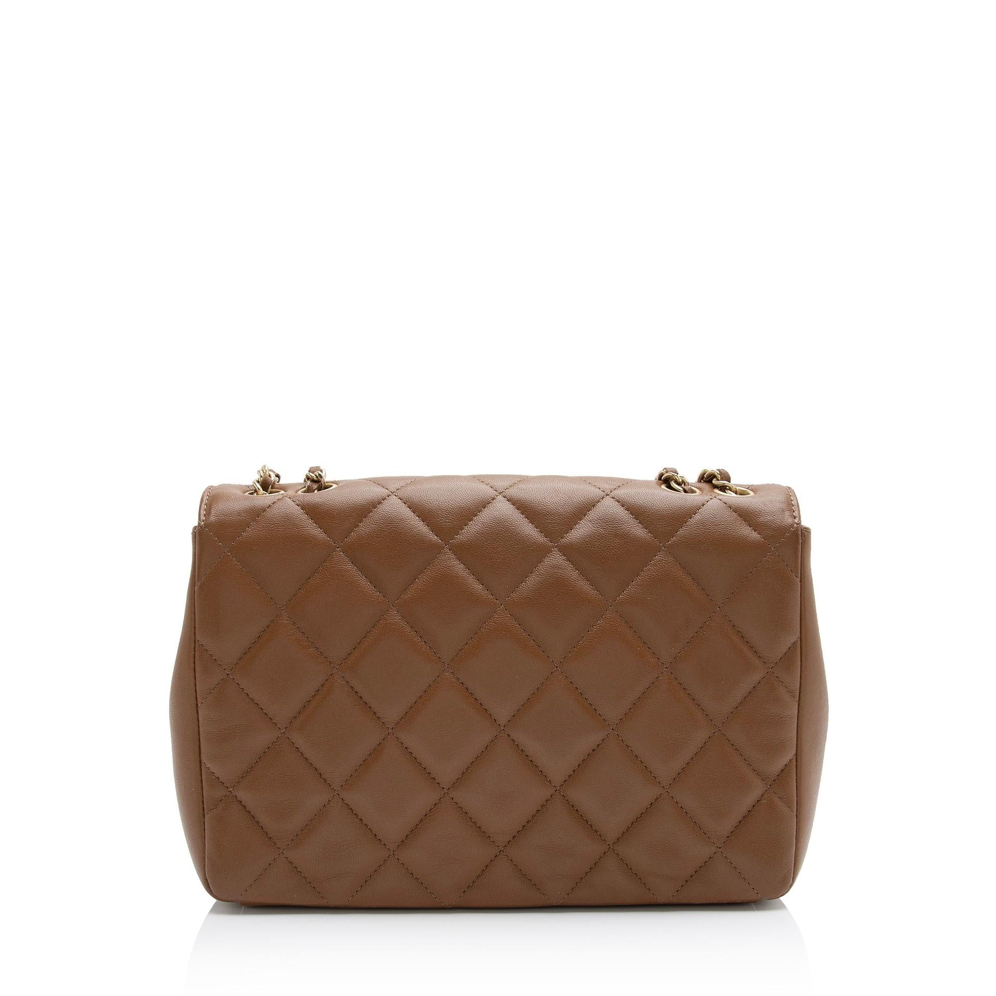 Chanel Lambskin Diamond CC Flap SHF-1zVIRm Shoulder Bag