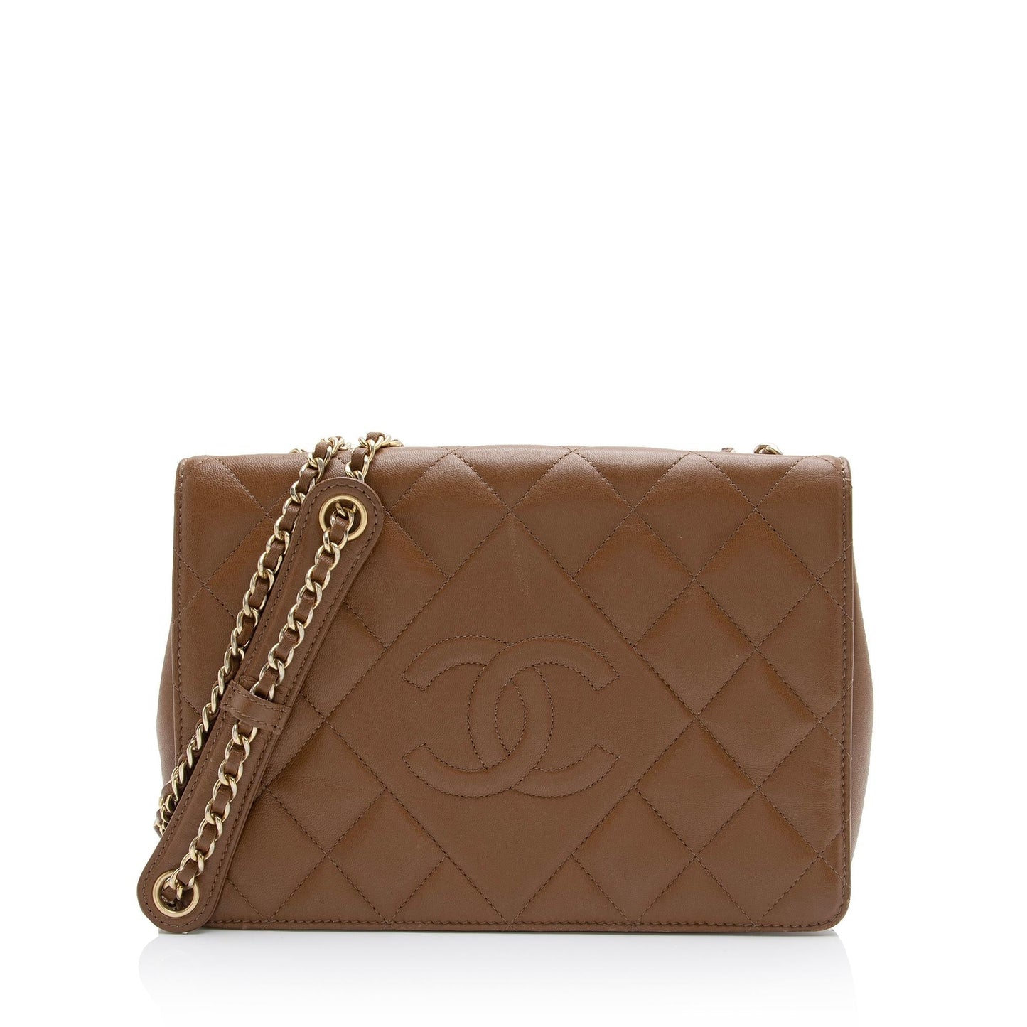 Chanel Lambskin Diamond CC Flap SHF-1zVIRm Shoulder Bag