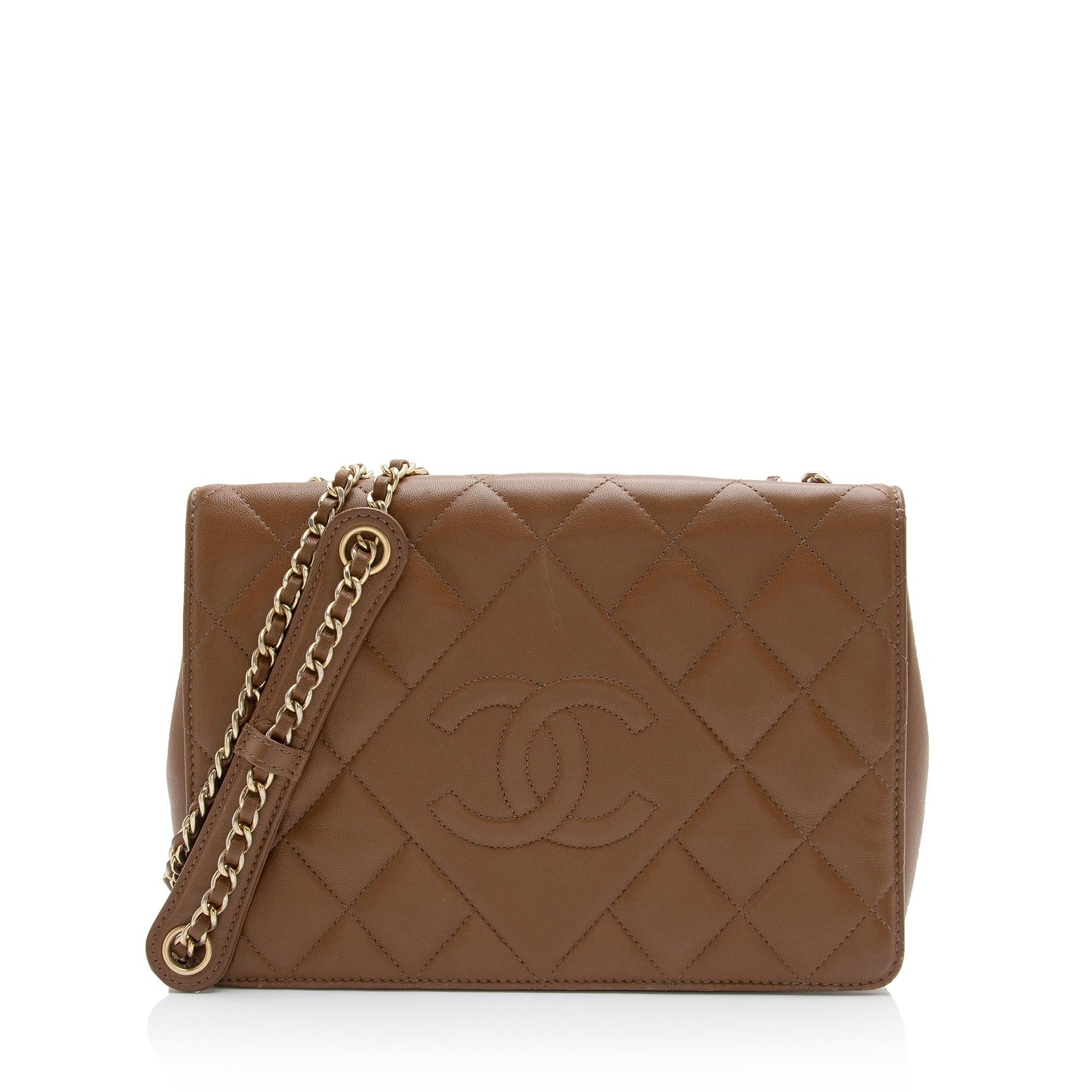 Chanel Lambskin Diamond CC Flap SHF-1zVIRm Shoulder Bag