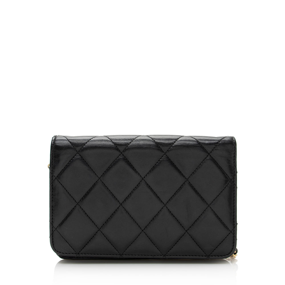 Chanel Lambskin Golden Class on - FINAL Wallet Case
