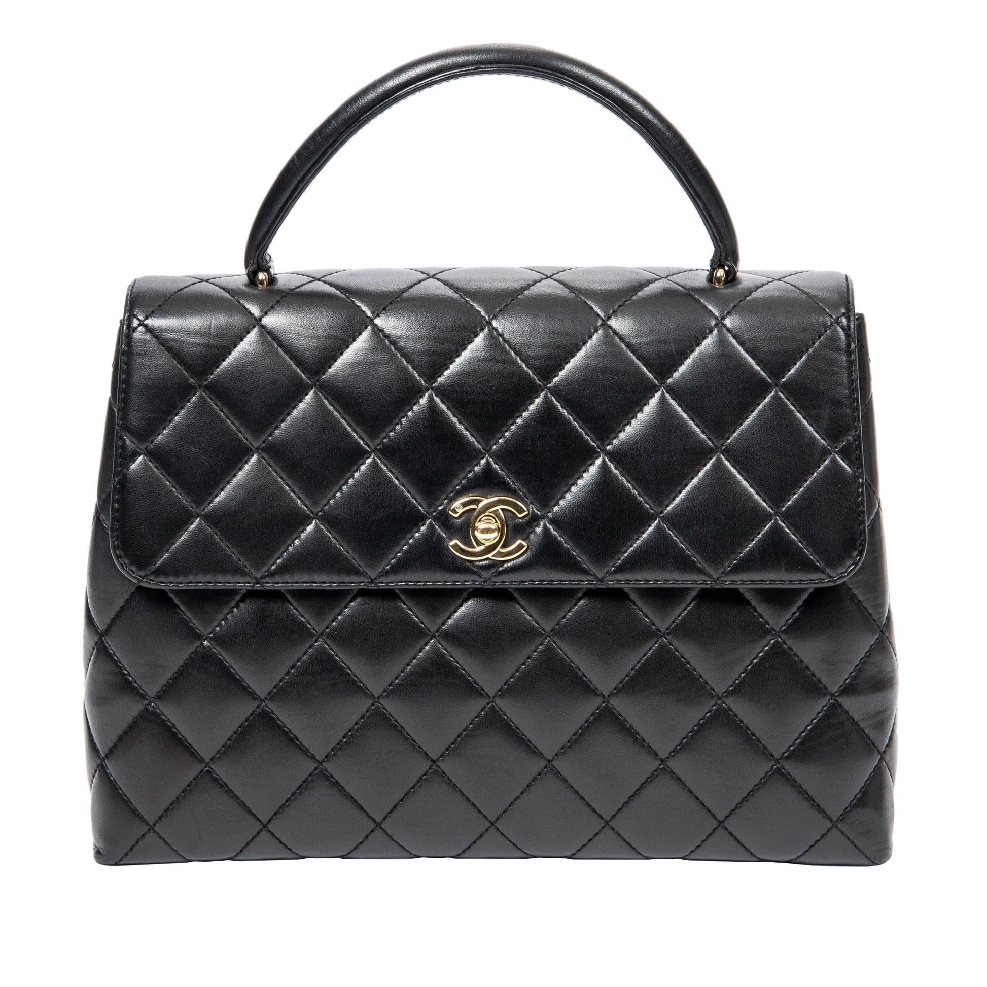 Chanel Lambskin Kelly SHG-04EmjV Handbag