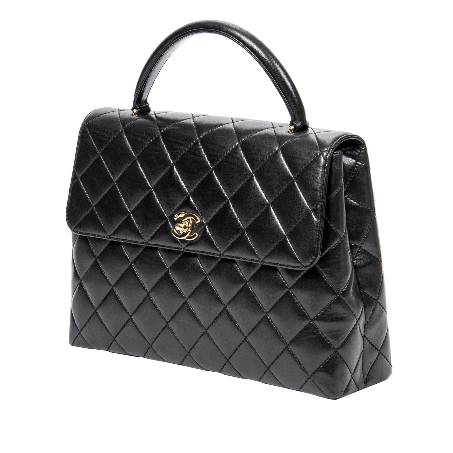 Chanel Lambskin Kelly SHG-04EmjV Handbag