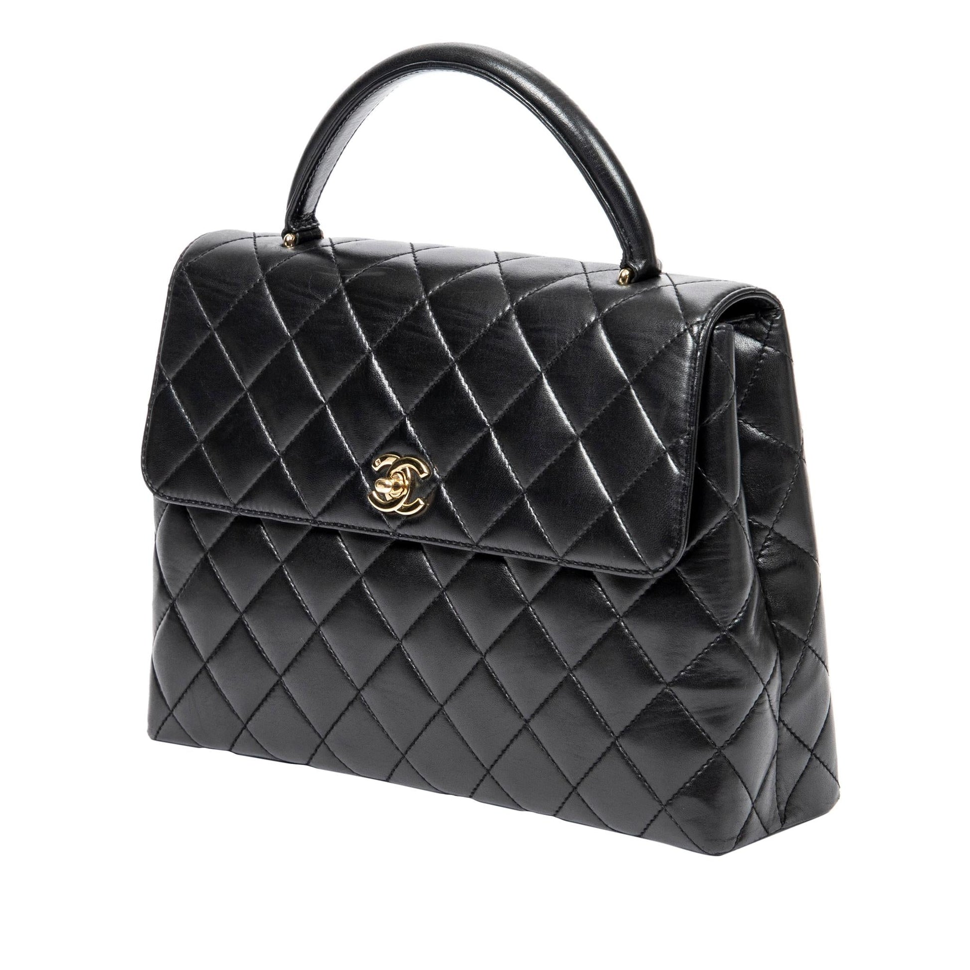 Chanel Lambskin Kelly SHG-04EmjV Handbag