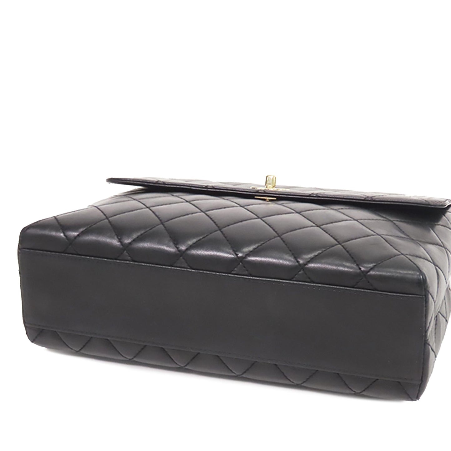 Chanel Lambskin Kelly Top Handle SHG-cCiQsR Handbag