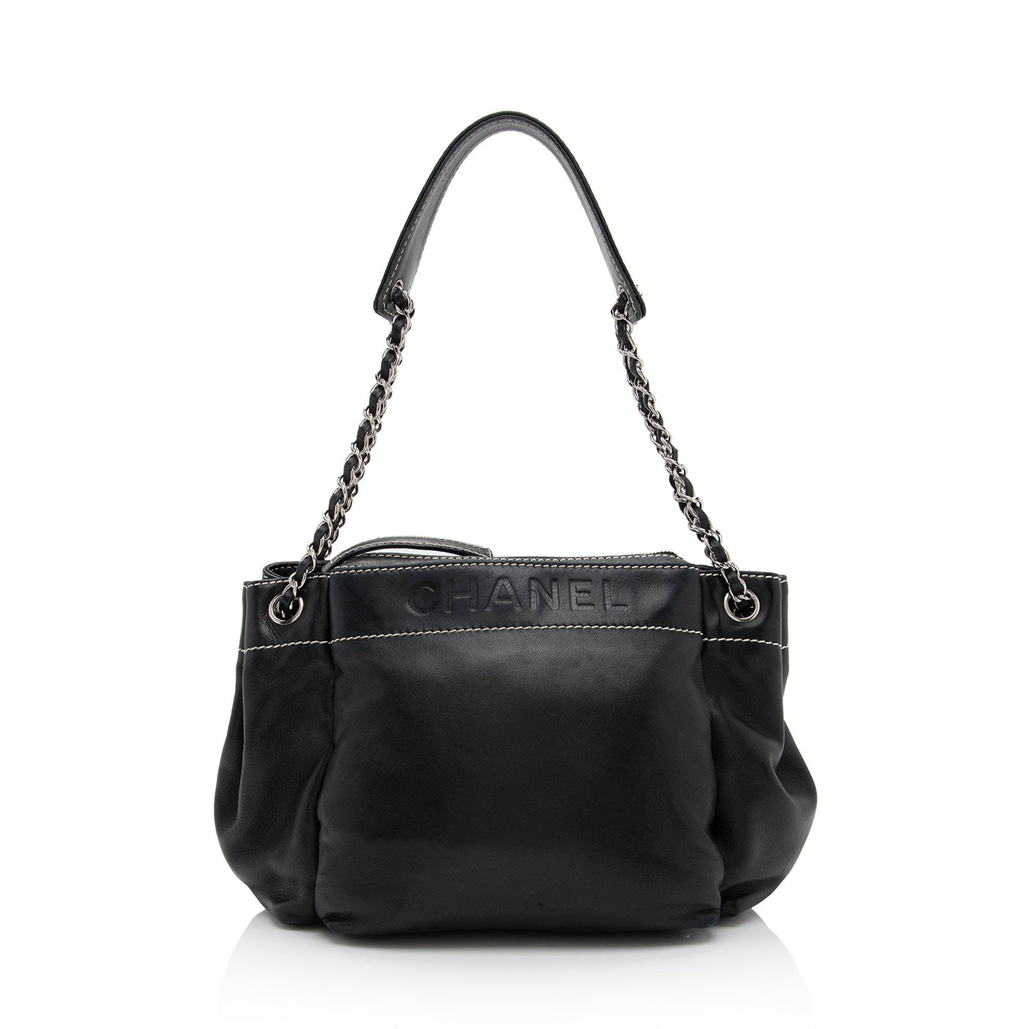 Chanel Lambskin LAX Accordion SHF-WhynN4 Shoulder Bag