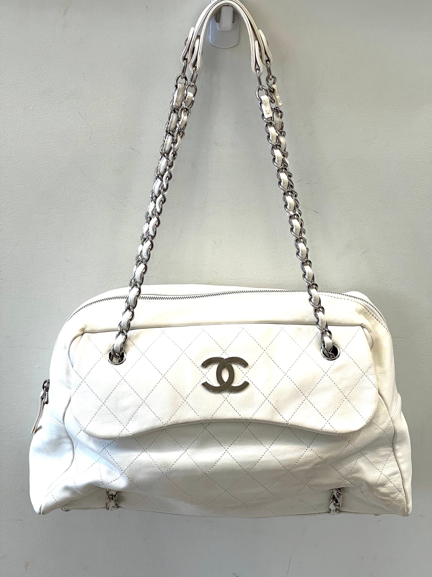 Chanel LAMBSKIN BOWLER Handbag
