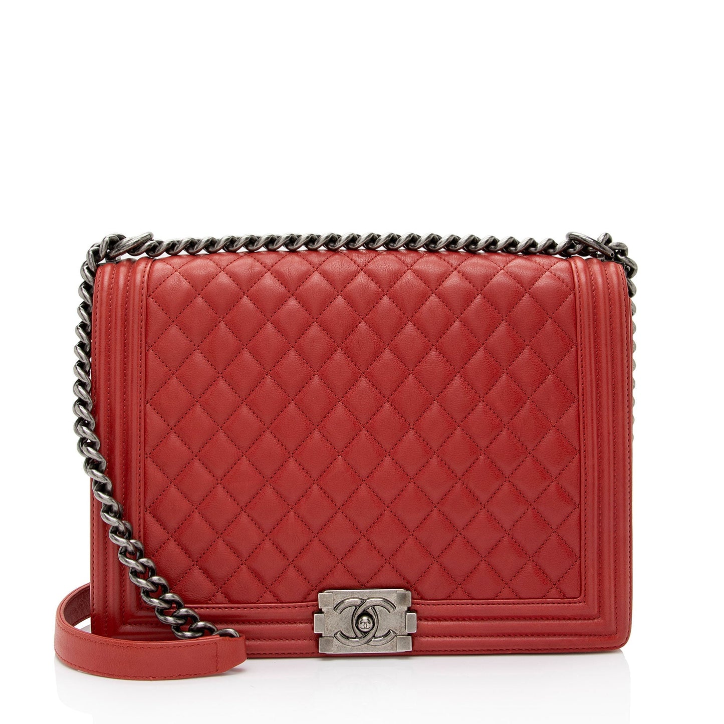 Chanel Lambskin Boy SHF-hsnmM9 Handbag