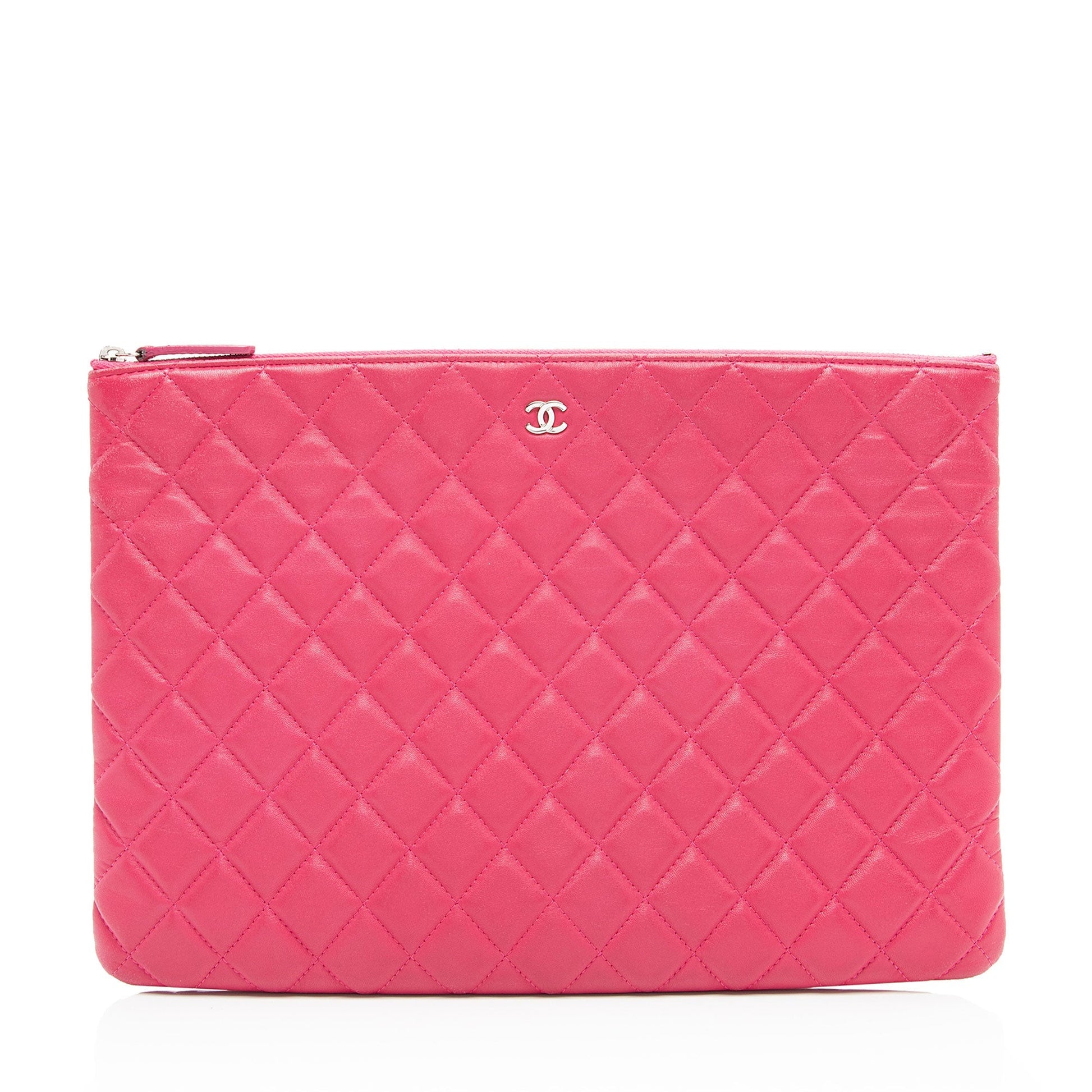 Chanel Lambskin O- SHF-alFABe Handbag