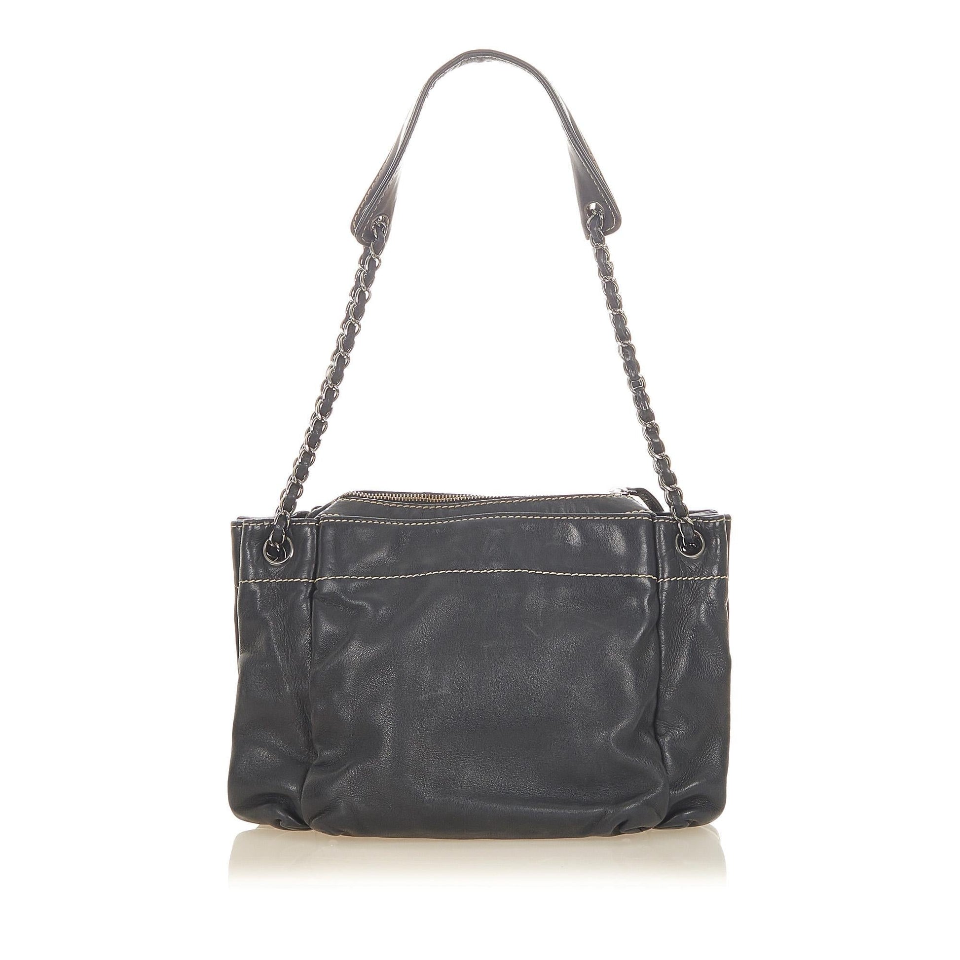 Chanel Lambskin SHG Leather Shoulder Bag